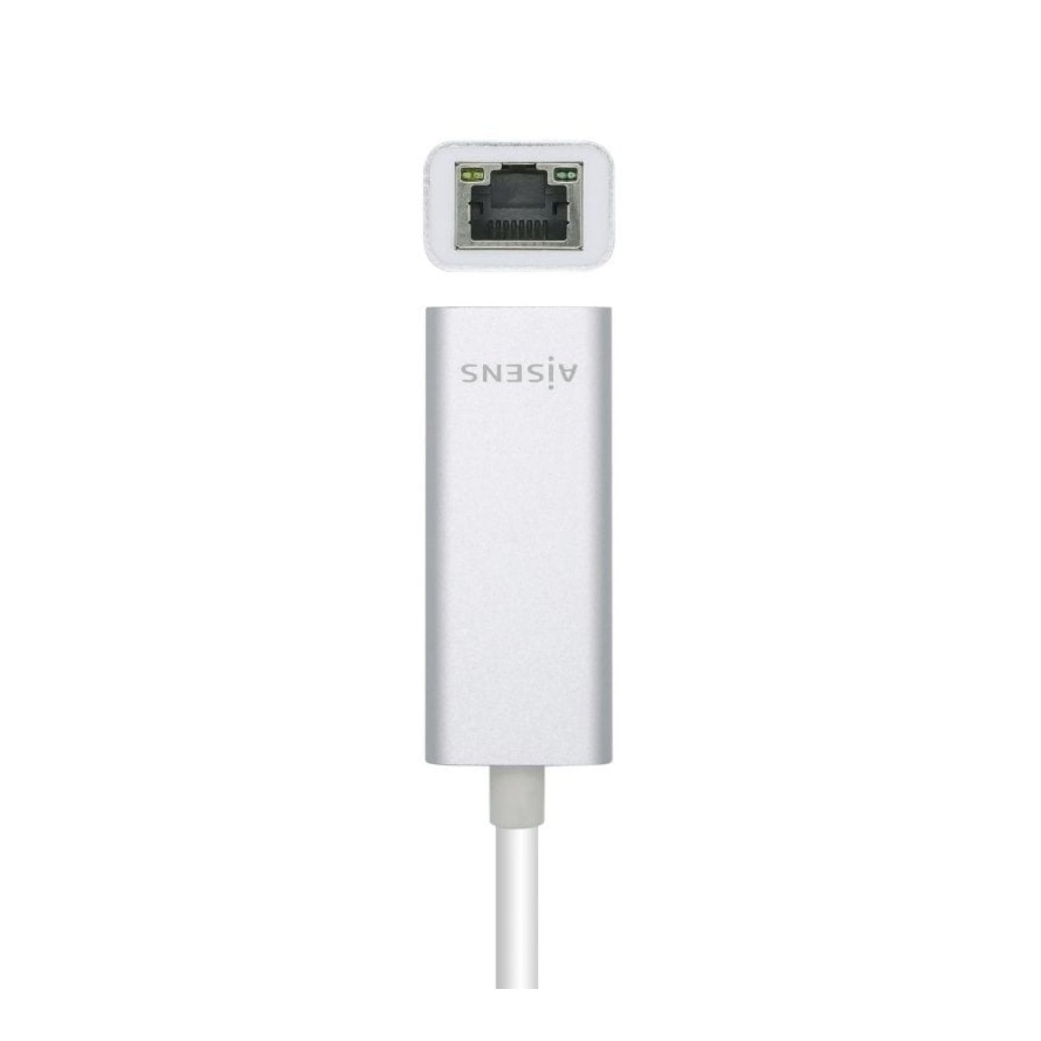 Aisens Adaptador USB-C a RJ45 · 1000 Mbps · Ethernet