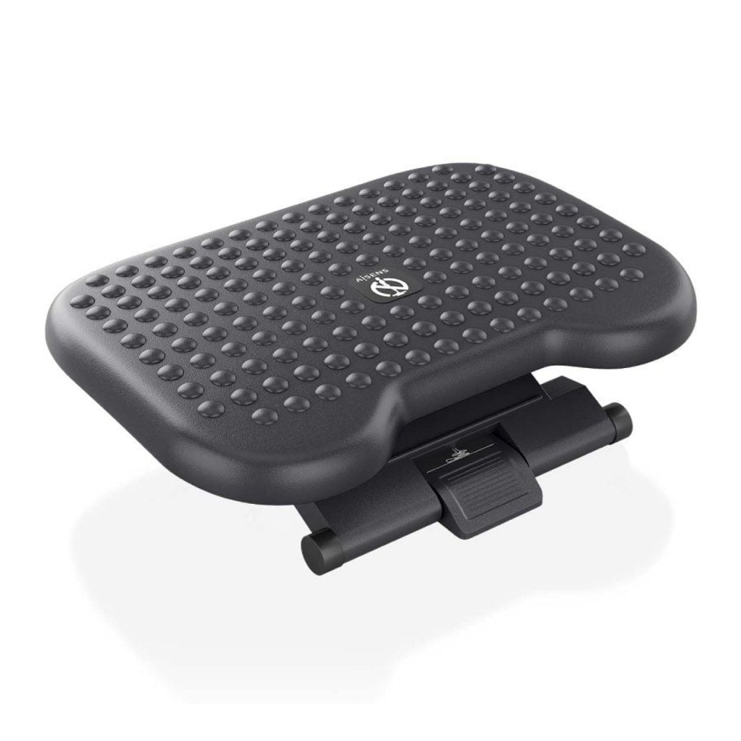 Aisens Reposapiés Ergonómico · Inclinable y Ajustable · 46 x 18 cm