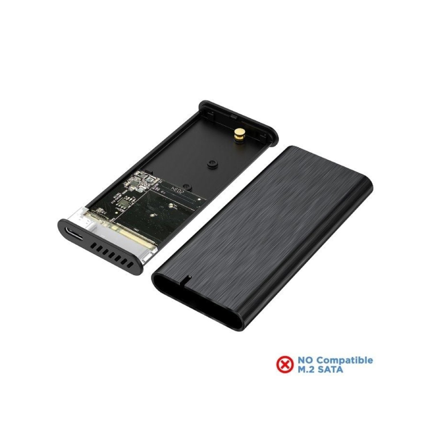 Aisens · Caja Externa SSD M.2 NVMe · USB 3.2 Gen2 · Sin Tornillos
