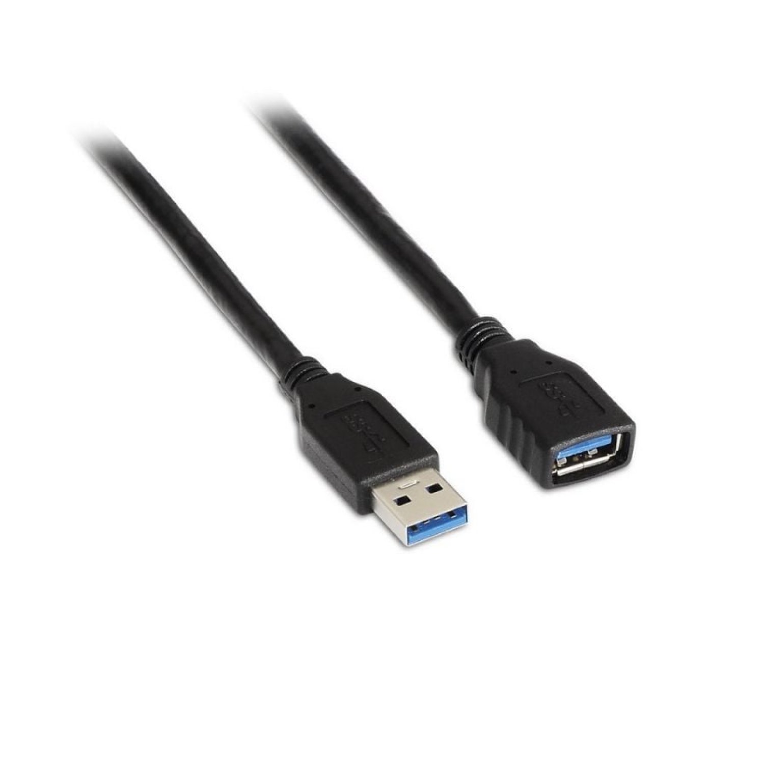 Aisens Cable Alargador USB 3.0 · 1m · USB Macho-Hembra · 625Mbps · Negro