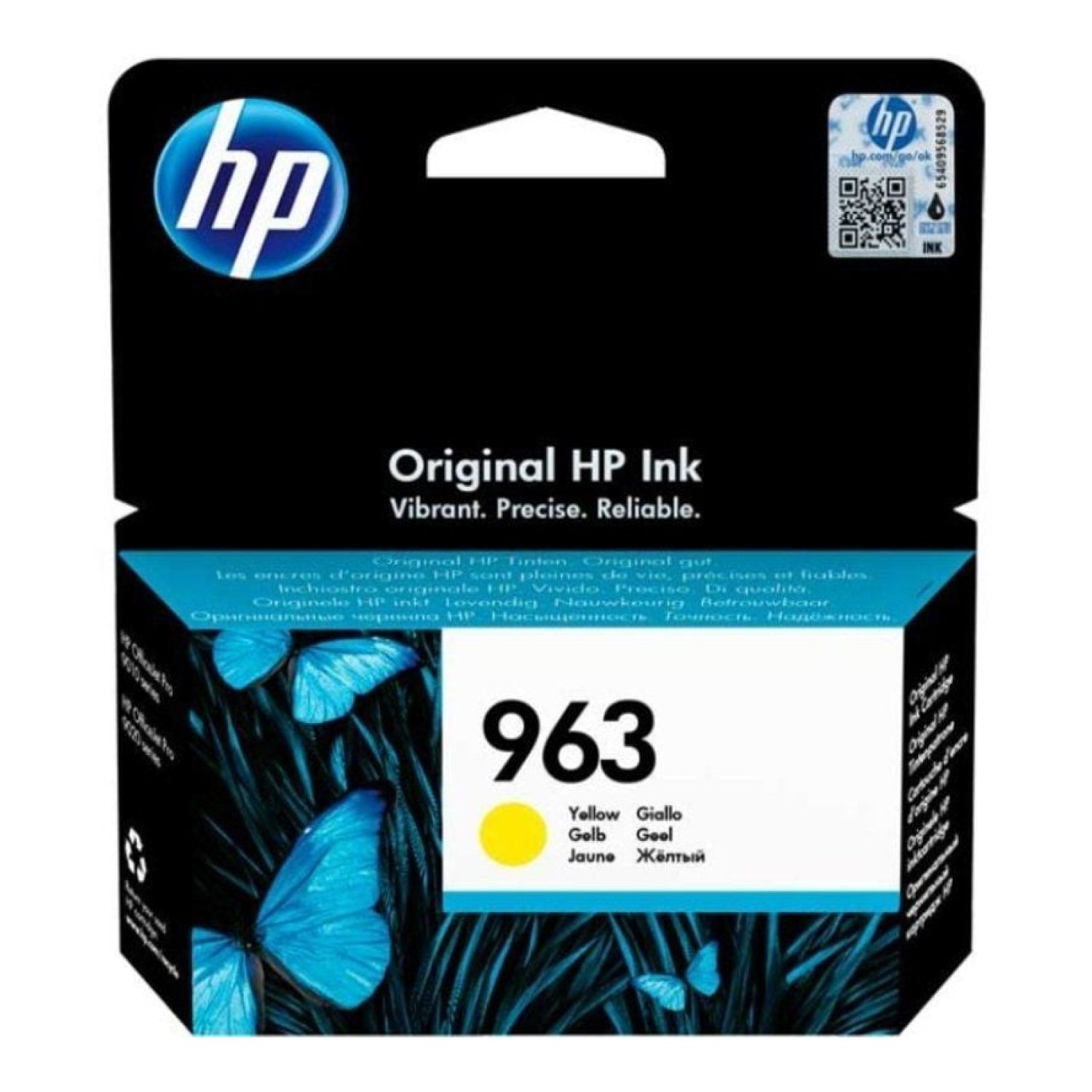 HP · Cartucho Tinta Original nº963 · Amarillo
