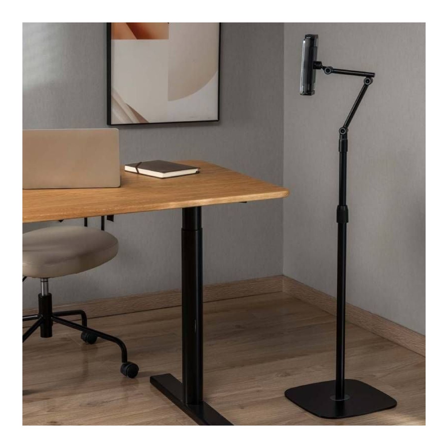 Aisens MSF3P-301 · Soporte Giratorio para Tablet · 4,7-12,9" · Inclinable · Rotable