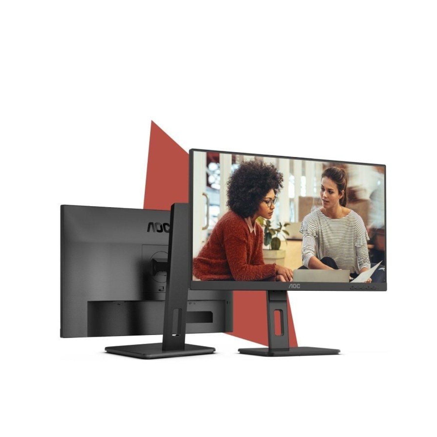 AOC 24E3QAF · 23,8" Full HD · Regulable en altura · Multimedia