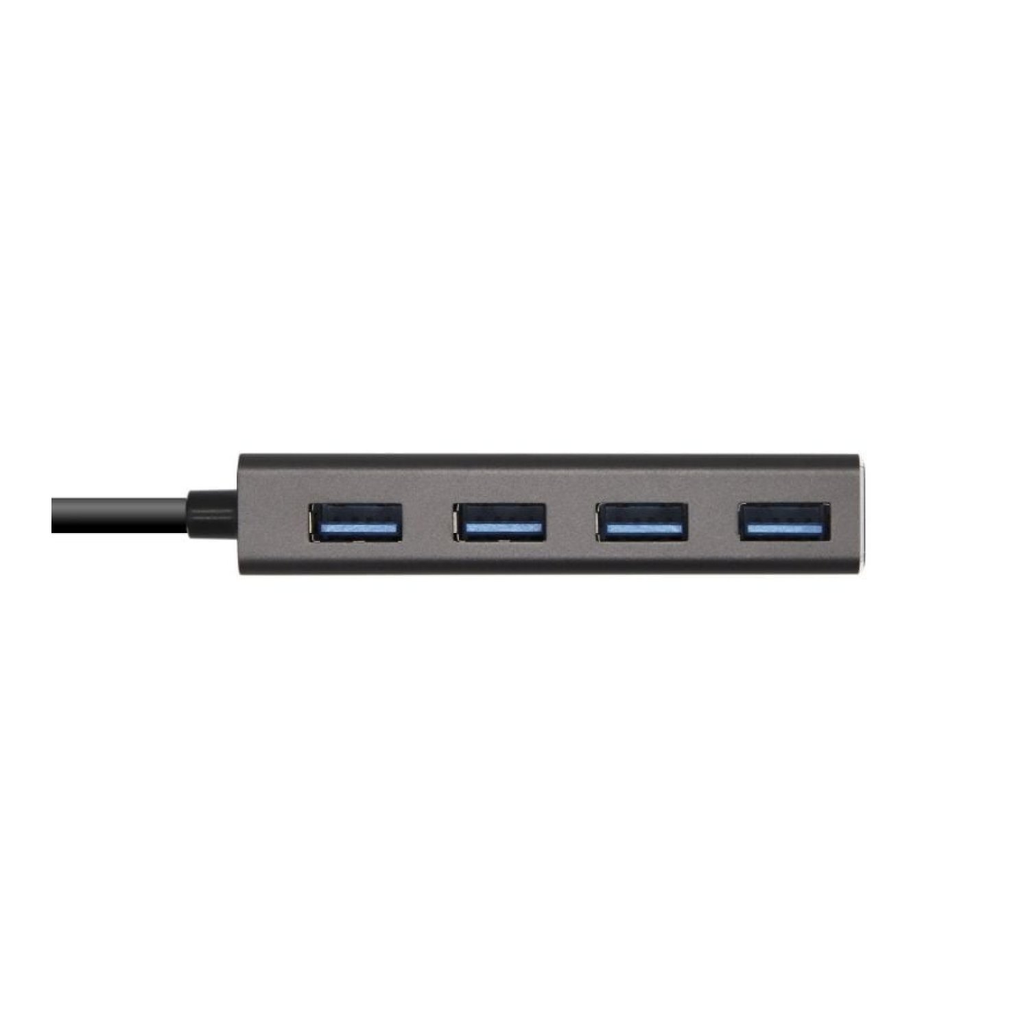 Aisens Hub USB Tipo-C · 4 Puertos USB · Gris