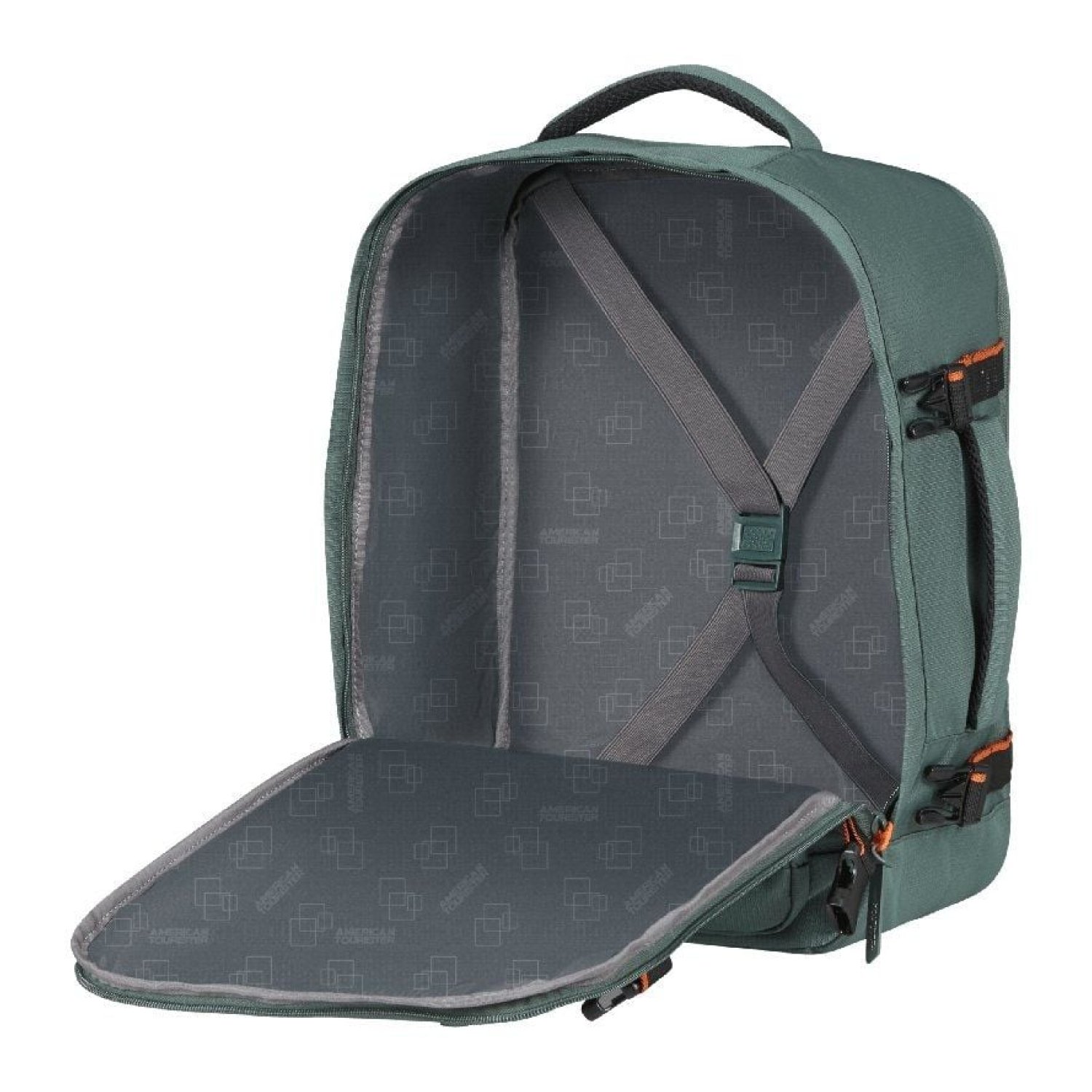 American Tourister Take2Cabin · Mochila para Portátil · 15,6" · 26,5L · Verde Oscuro
