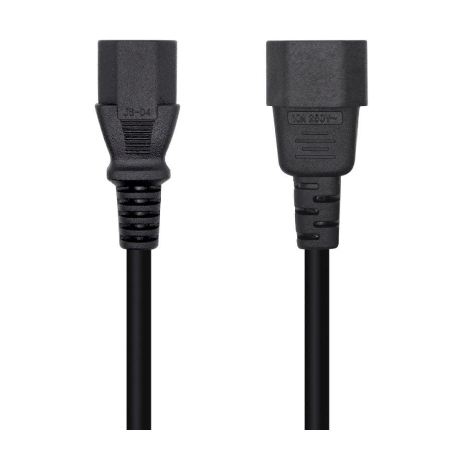 Aisens · Alargador Alimentación · IEC C13-C14 · 1,5m · 1500W · Negro