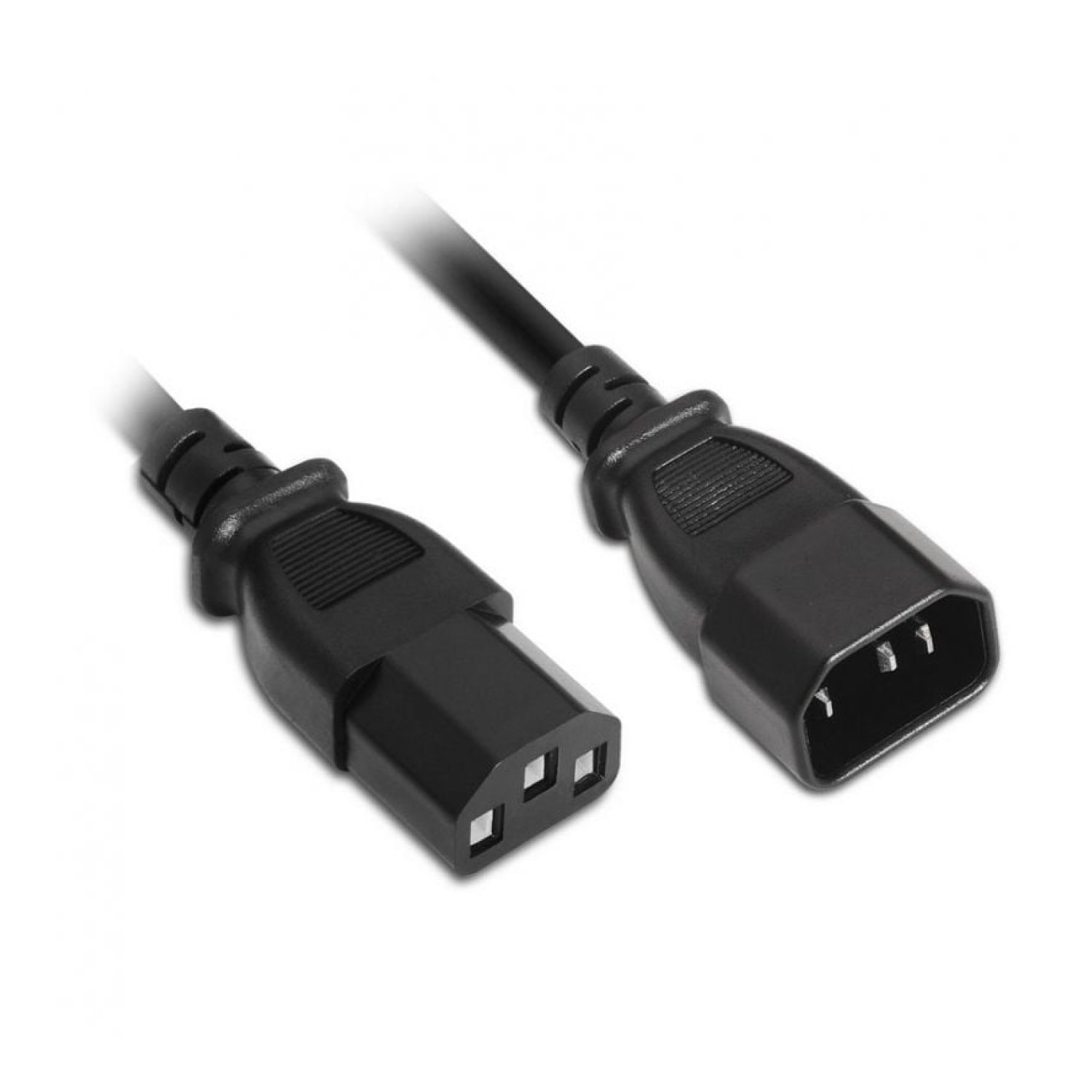 Aisens · Alargador Alimentación · IEC C13-C14 · 1,5m · 1500W · Negro
