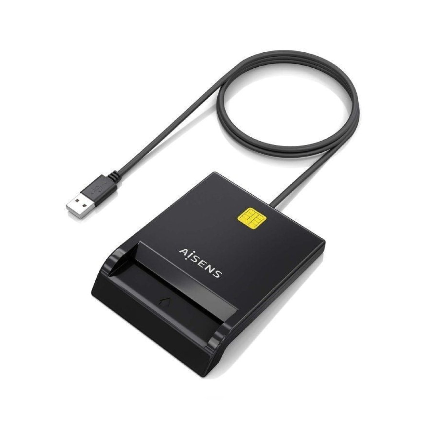 Aisens ASCR-SN06-BK · Lector DNI y Tarjetas · USB 2.0 · Negro