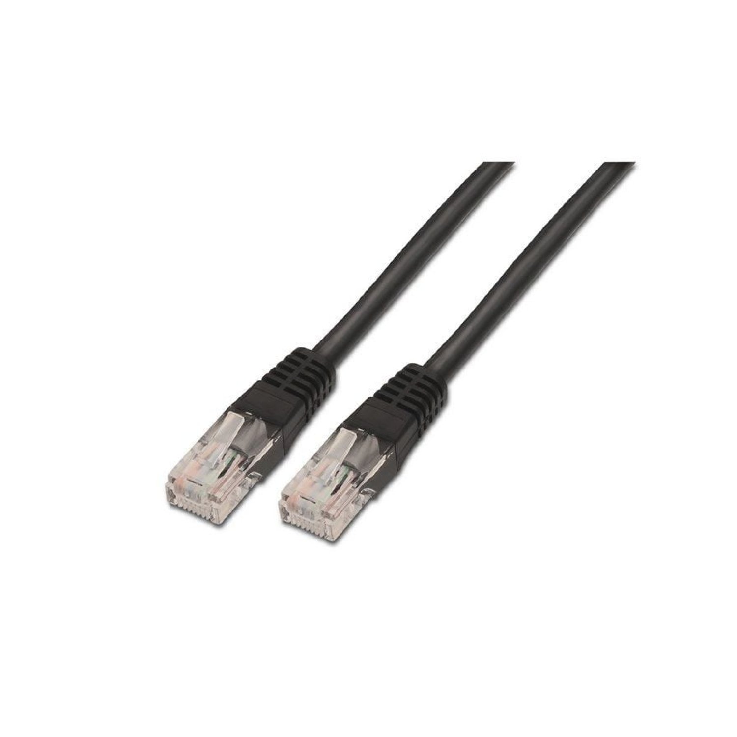 Cable de Red RJ45 UTP Aisens A135-0257 Cat.6/ 50cm/ Negro