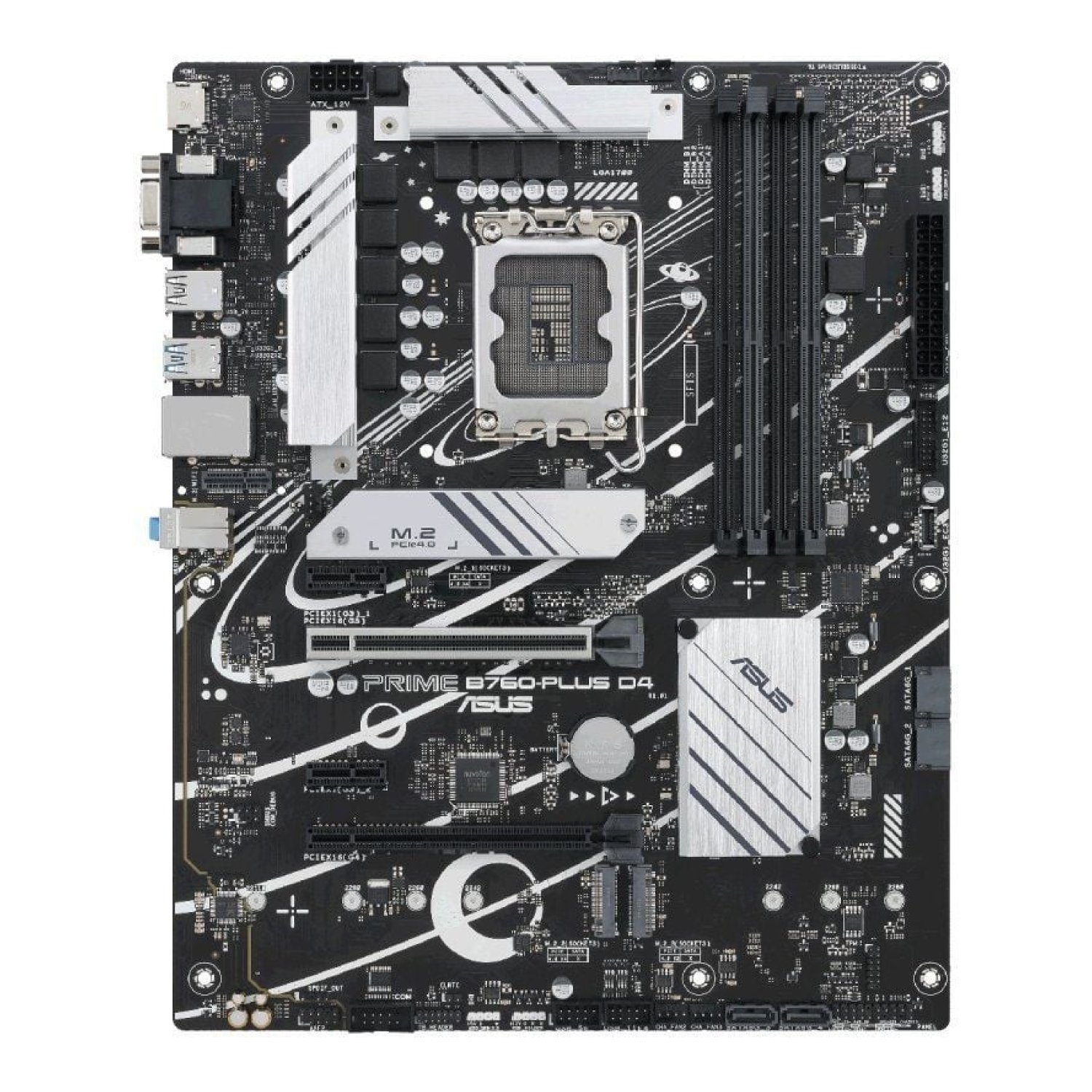 ASUS Prime B760-PLUS D4 · Socket 1700 · DDR4 · PCIe 5.0