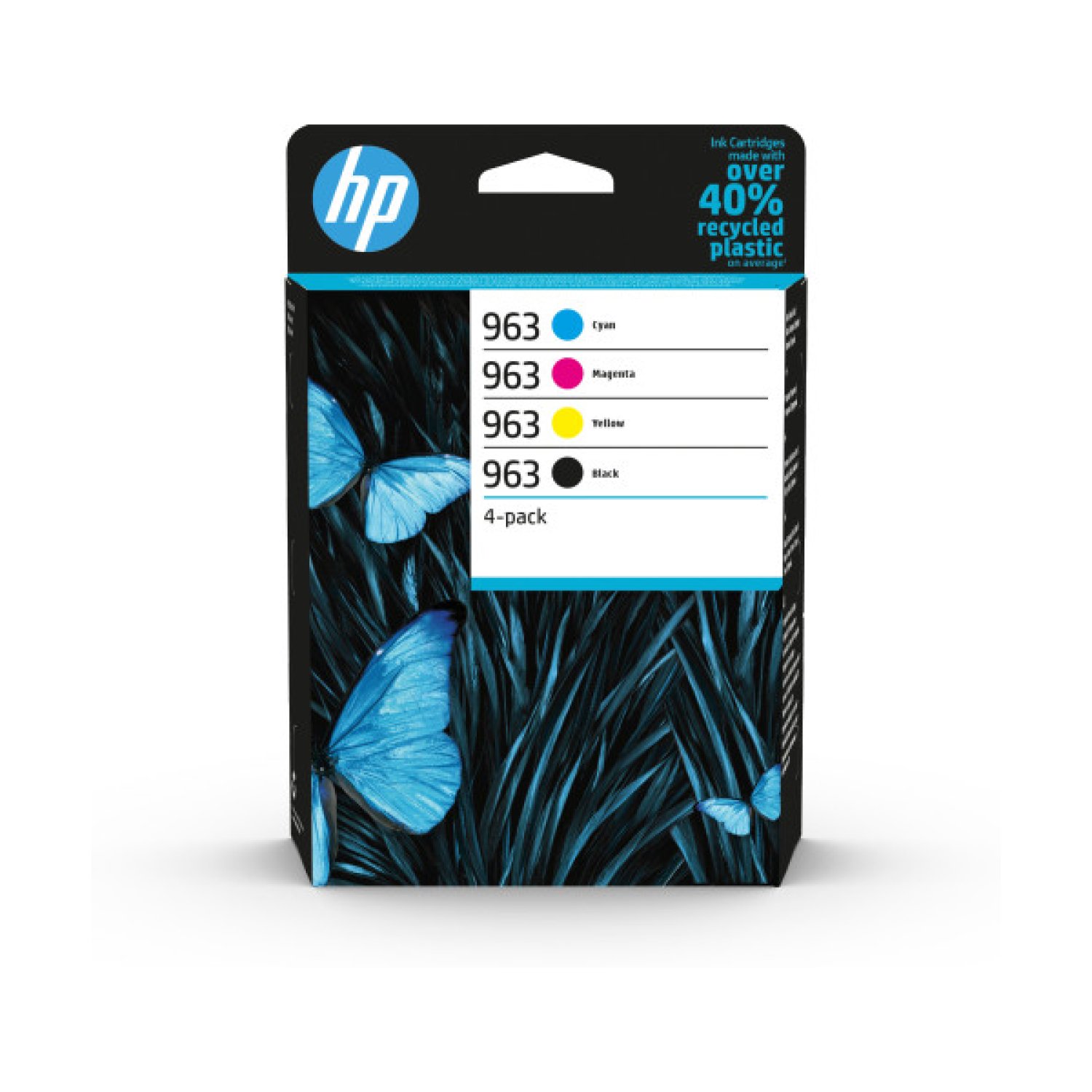 HP Cartucho Tinta Original 963 · Multipack · Cian/Magenta/Amarillo/Negro