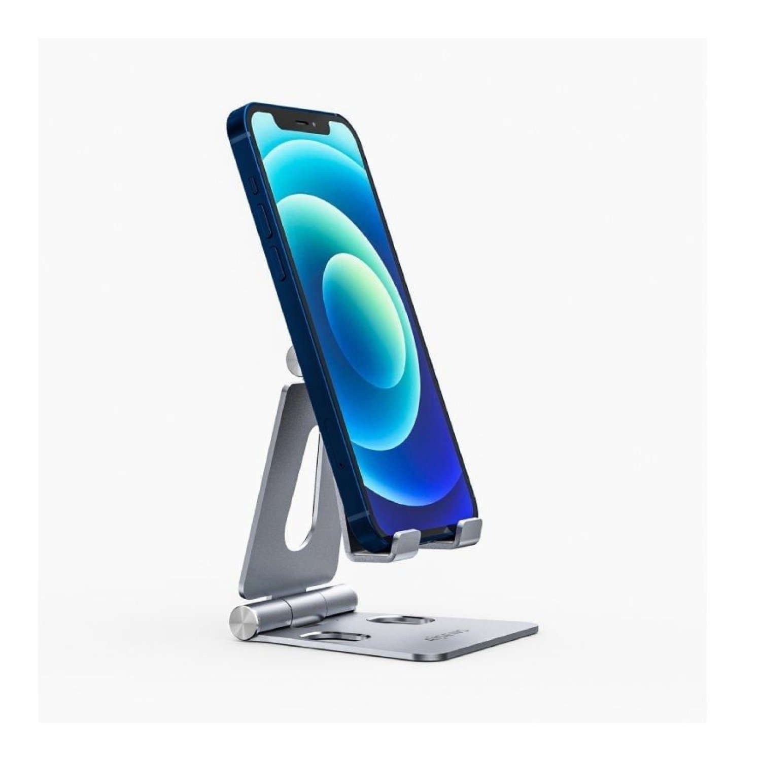 Aisens · Soporte Smartphone/Tablet · Plata · Ajustable