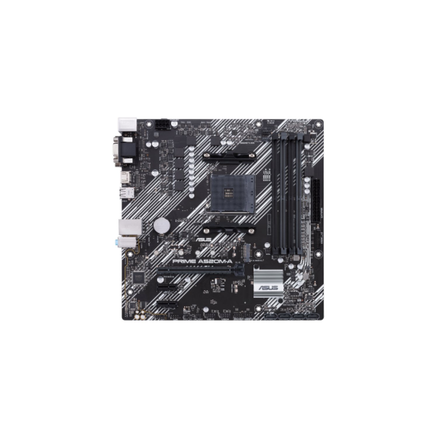 ASUS Prime A520M-A II · Socket AM4 · DDR4 · PCIe 3.0 · Micro ATX