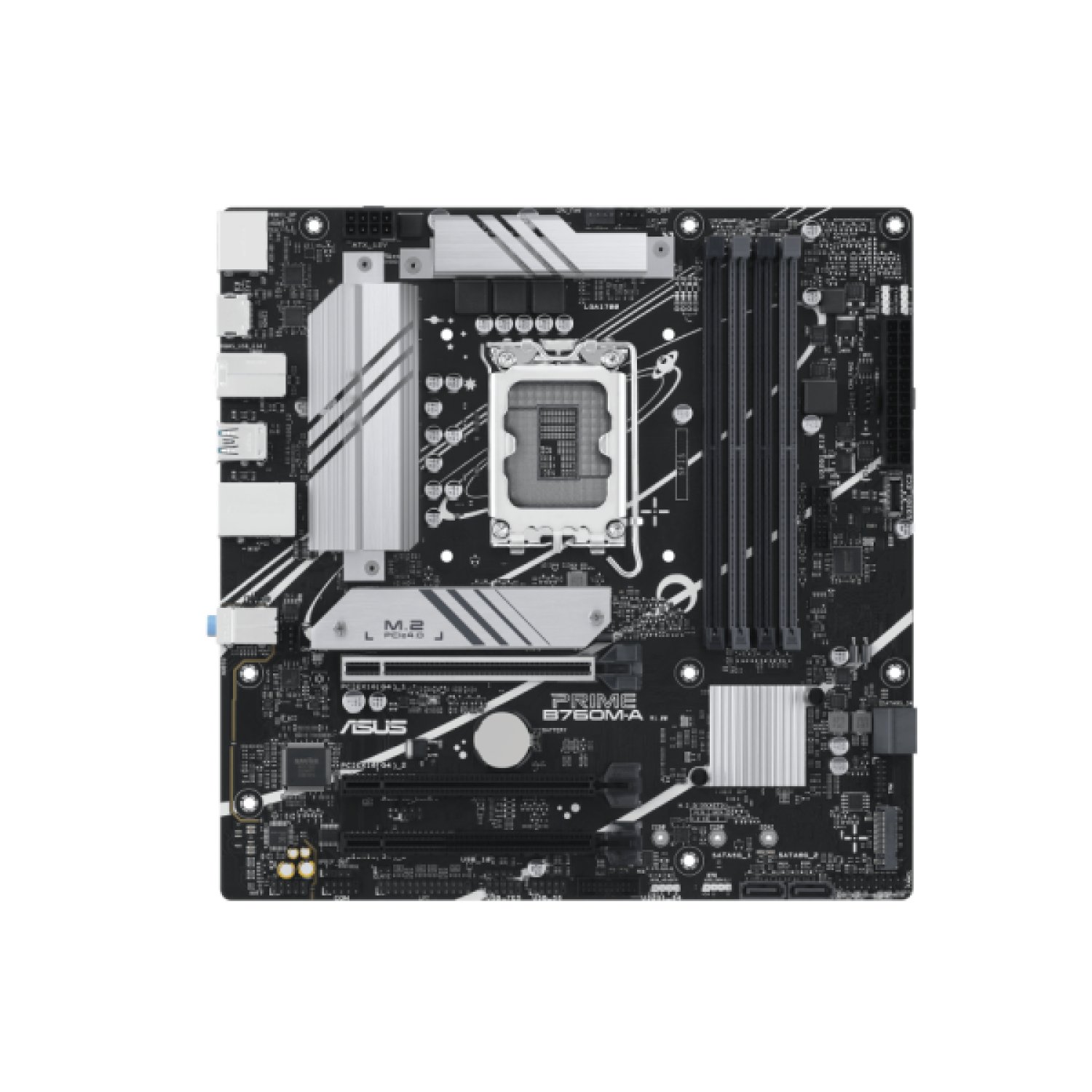 Asus Prime B760M-A-CSM · Socket 1700 · DDR5 · PCIe 4.0 · Micro ATX