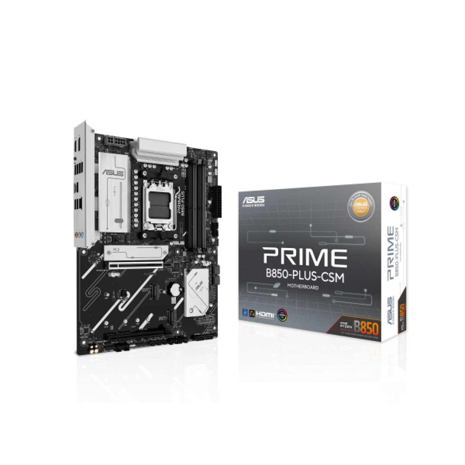 ASUS Prime B850-PLUS · Socket AM5 · DDR5 · PCIe 5.0