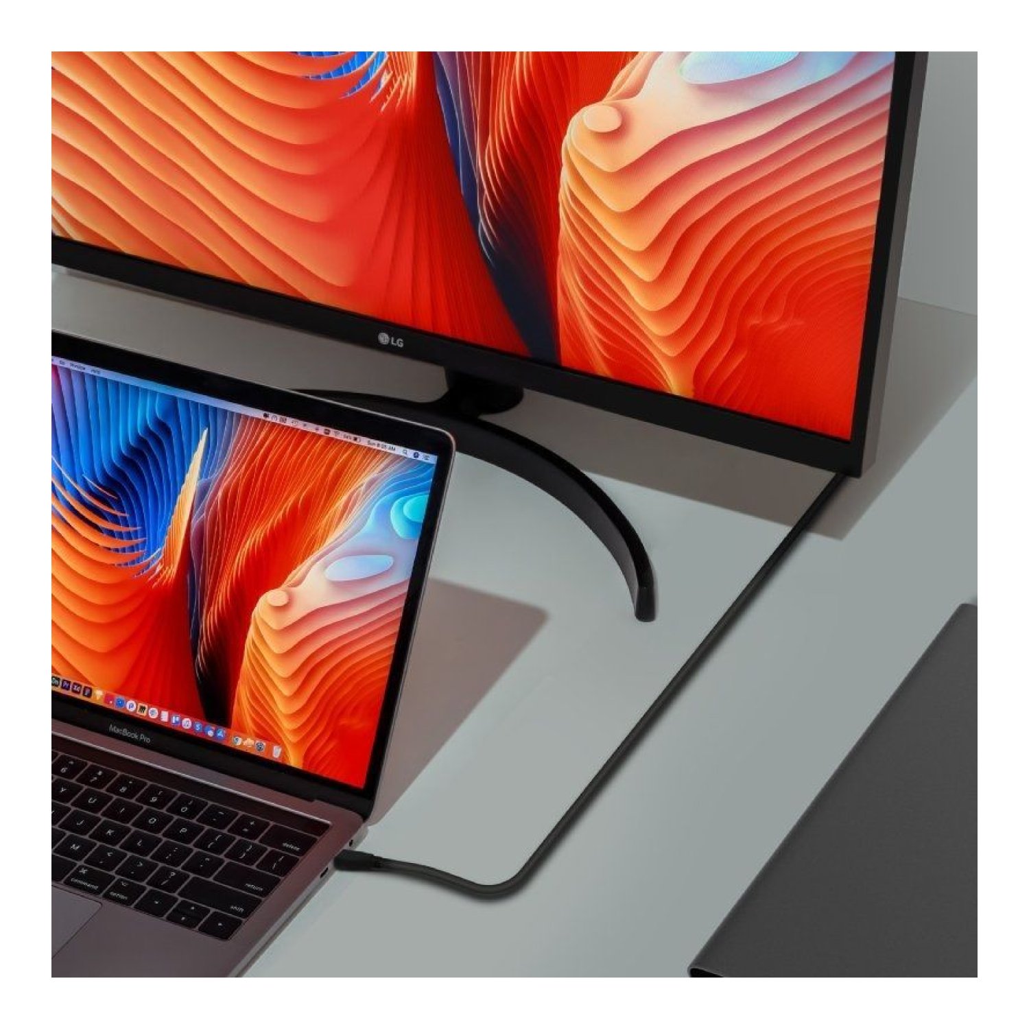 Aisens Cable USB 3.2 Tipo-C · 20Gbps · 5A 100W · 1,5m · Negro