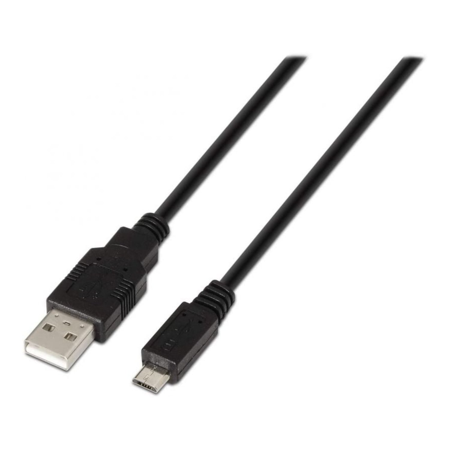 Aisens · Cable USB 2.0 · USB-A a MicroUSB · 480Mbps · 80cm · Negro