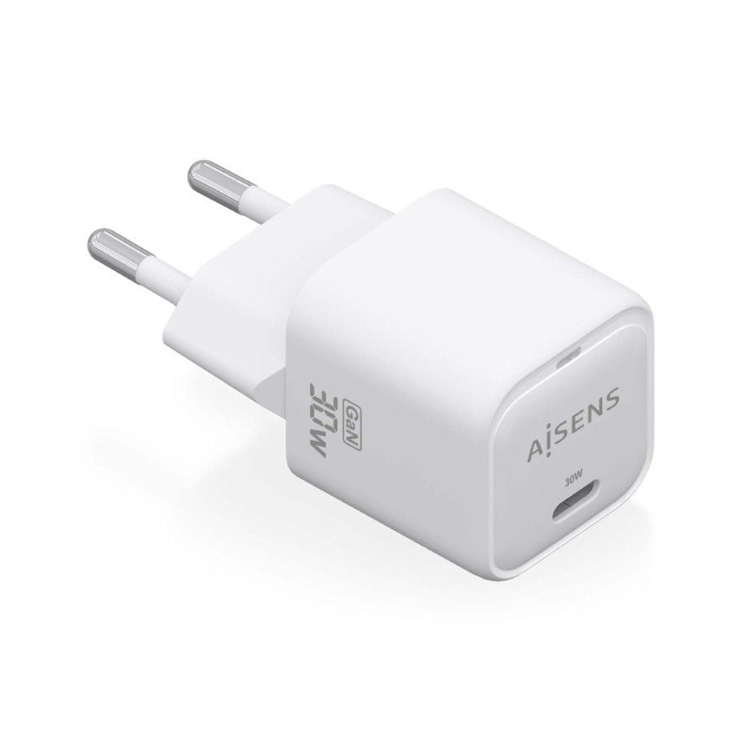 Aisens Cargador GaN · 1x USB-C · 30W