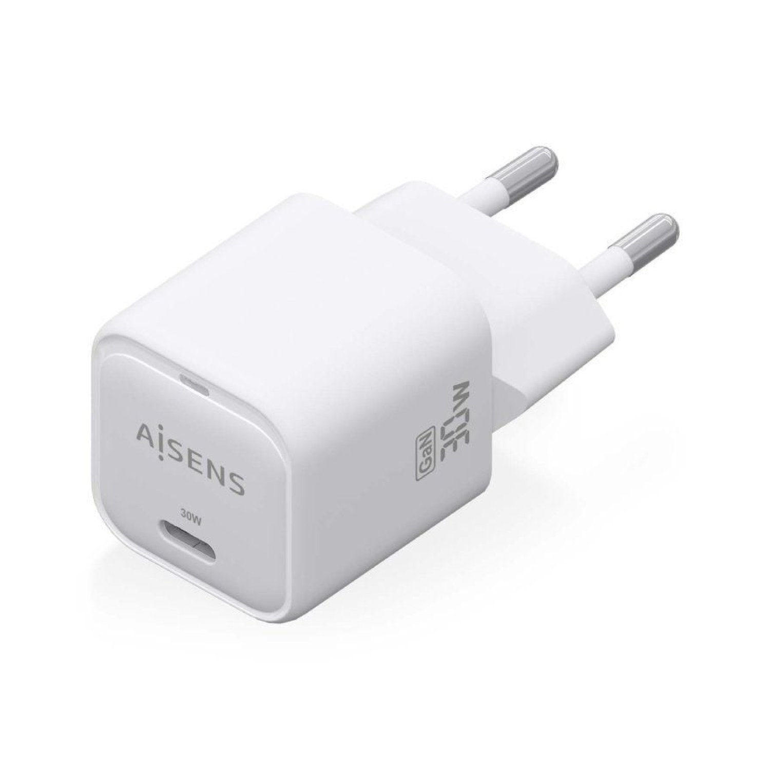 Aisens Cargador GaN · 1x USB-C · 30W
