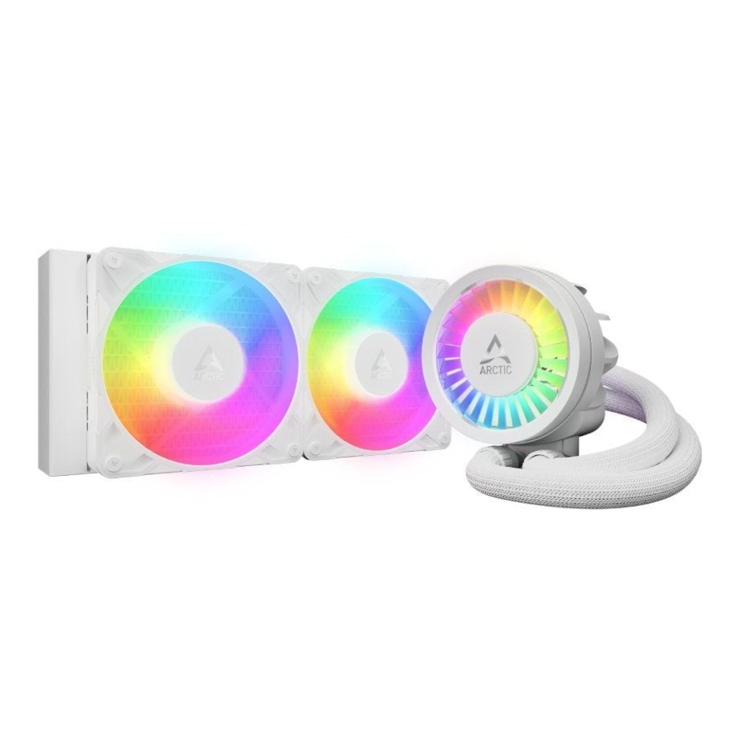Arctic Liquid Freezer III Pro 240 · Refrigeración Líquida A-RGB · Blanco