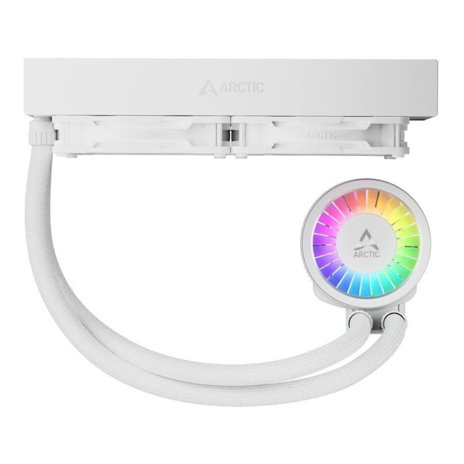 Arctic Liquid Freezer III Pro 240 · Refrigeración Líquida A-RGB · Blanco