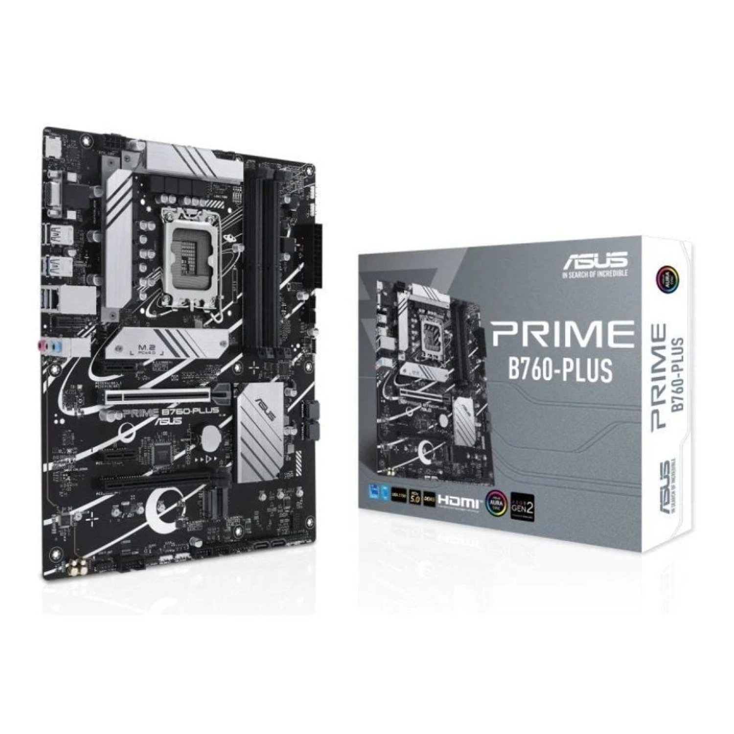 Asus Prime B760-Plus · Socket 1700 · DDR5 · PCIe 5.0