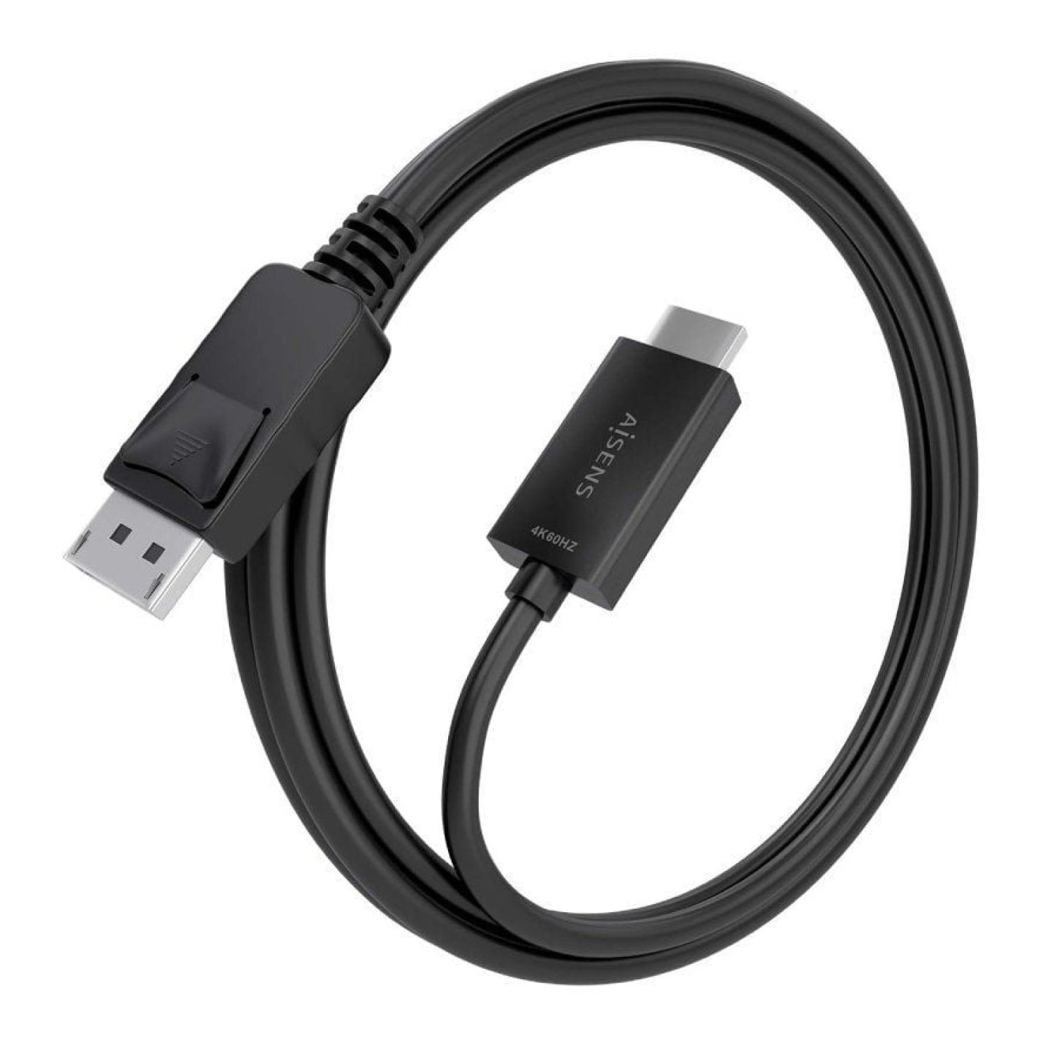Aisens Cable Conversor · DisplayPort a HDMI 4K · 2 metros · Negro