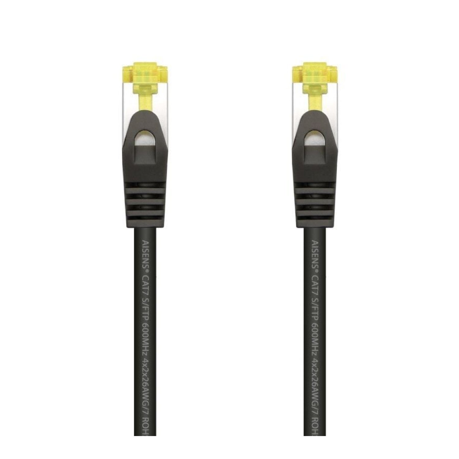 Aisens · Cable RJ45 SFTP Cat.7 · 25cm · Negro