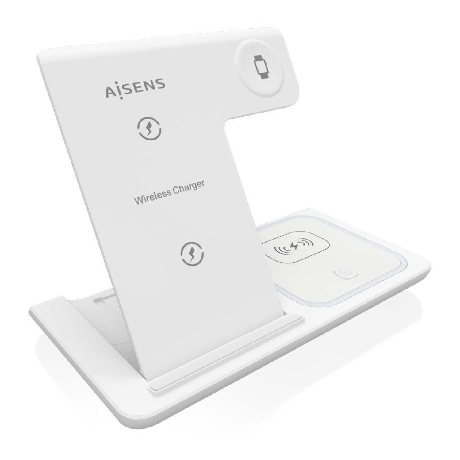Aisens Base Carga Inalámbrica · 15W · Blanca