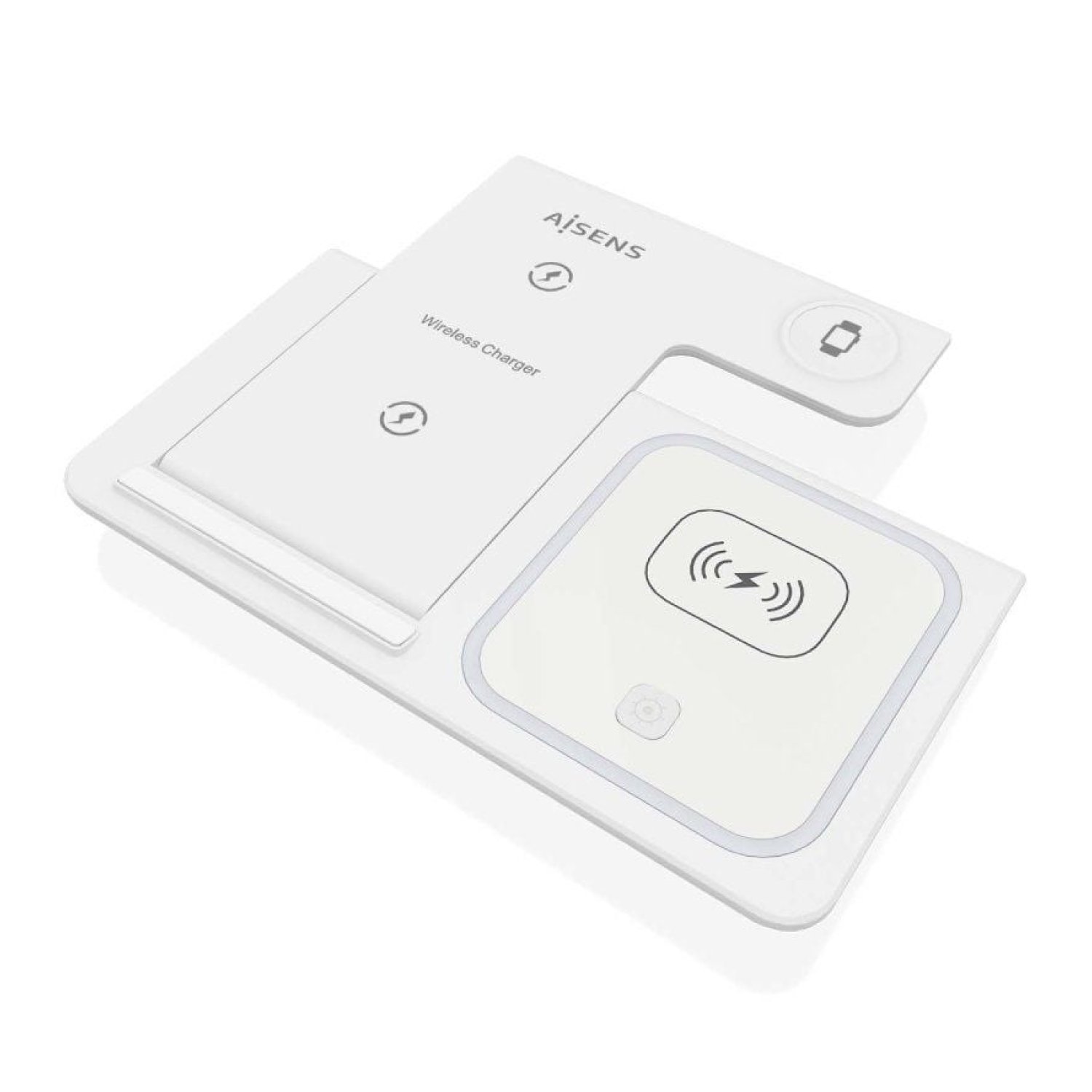 Aisens Base Carga Inalámbrica · 15W · Blanca
