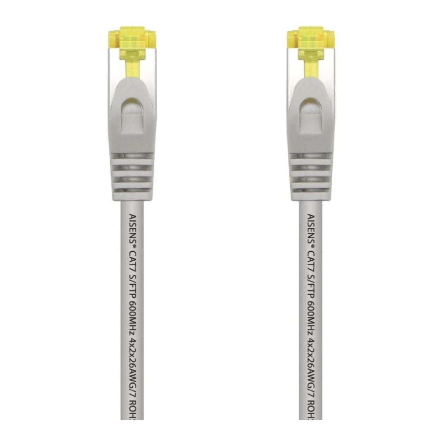 Aisens Cable RJ45 S/FTP Cat.7 · 25cm · Gris