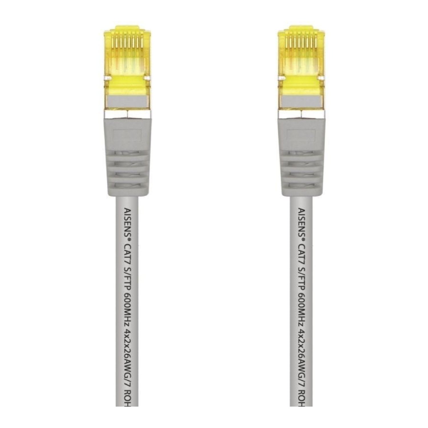 Aisens Cable RJ45 S/FTP Cat.7 · 25cm · Gris