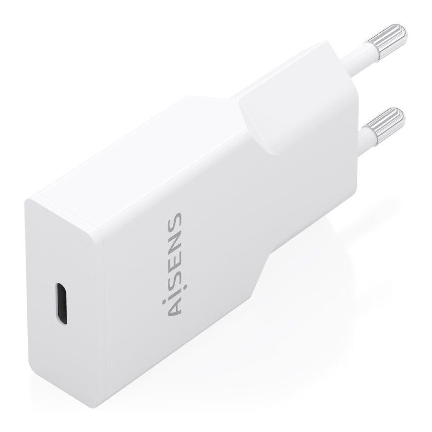 Aisens Cargador GaN · 25W · 1x USB-C · Blanco