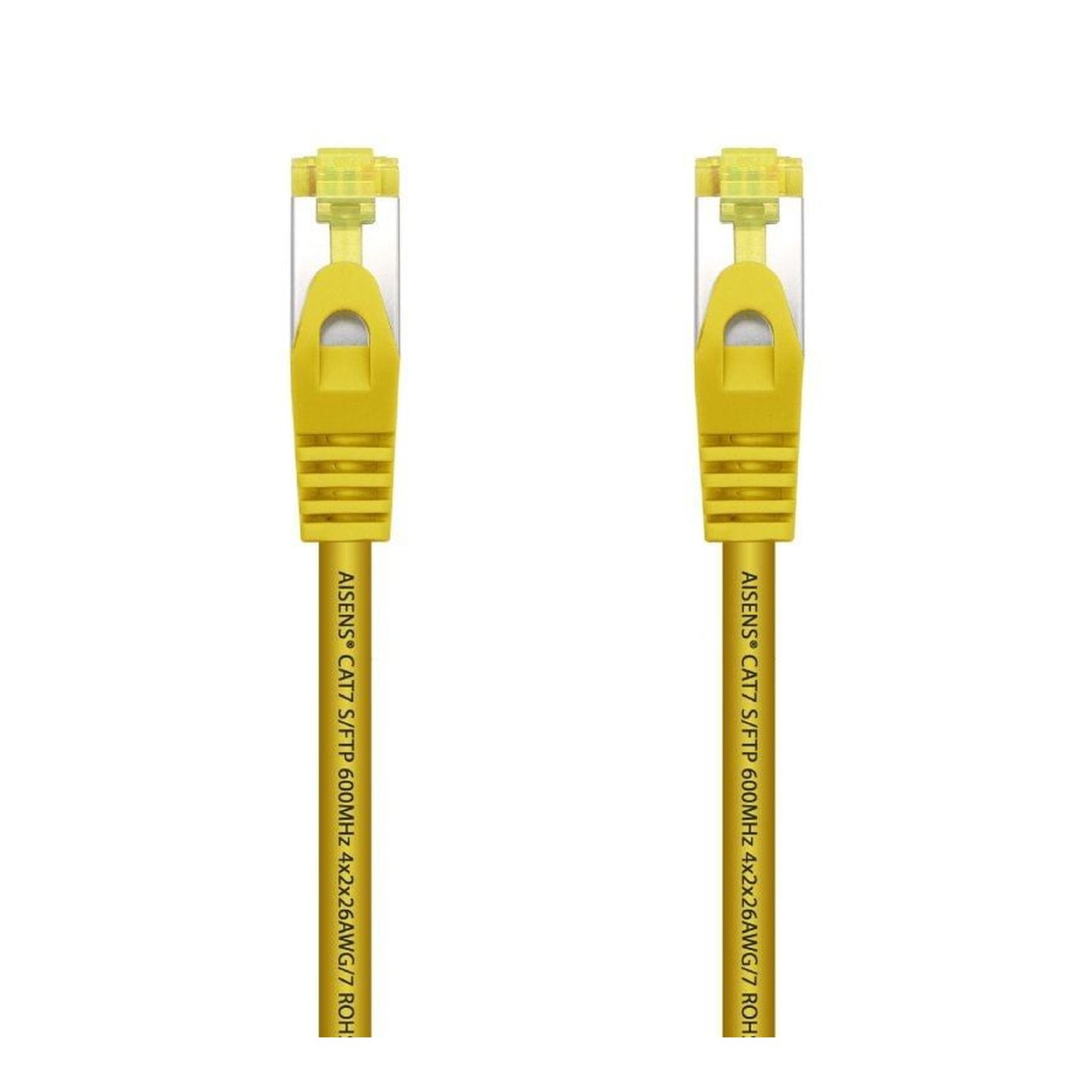 Cable de Red RJ45 SFTP Aisens A146-0473 Cat.7/ 50cm/ Amarillo