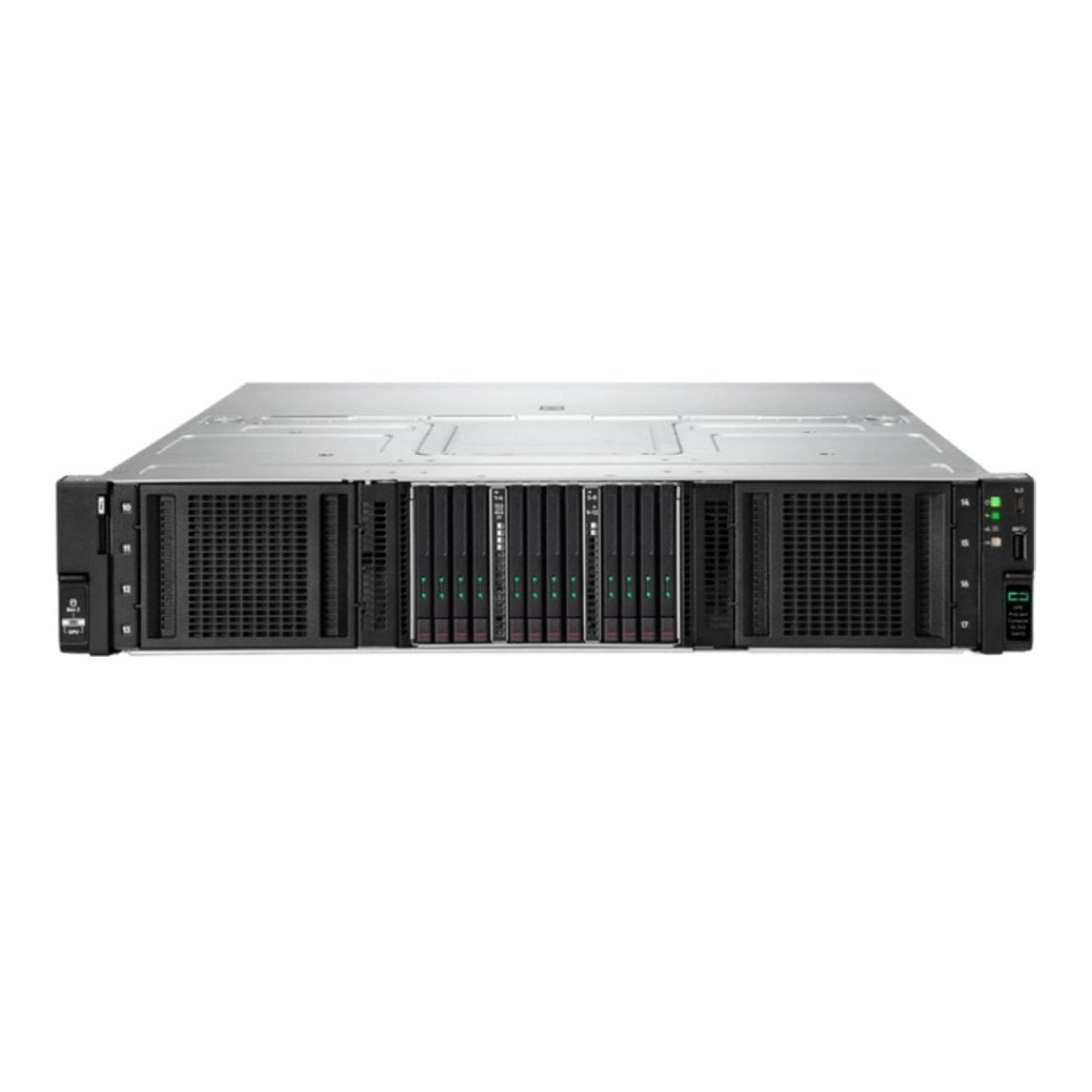 HPE ProLiant DL340 Gen12 · Intel Xeon 6505P · 64GB RAM · 2x 480GB SSD