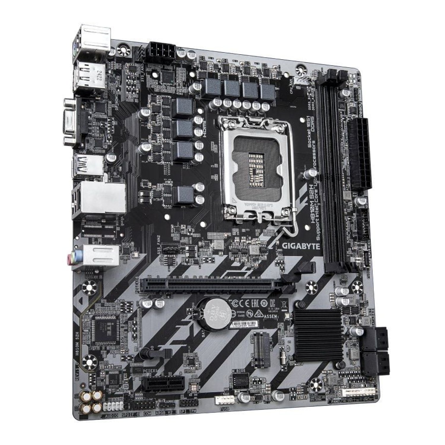 Gigabyte H810M S2H · Socket LGA 1851 · DDR5 · PCIe 4.0 · Micro ATX