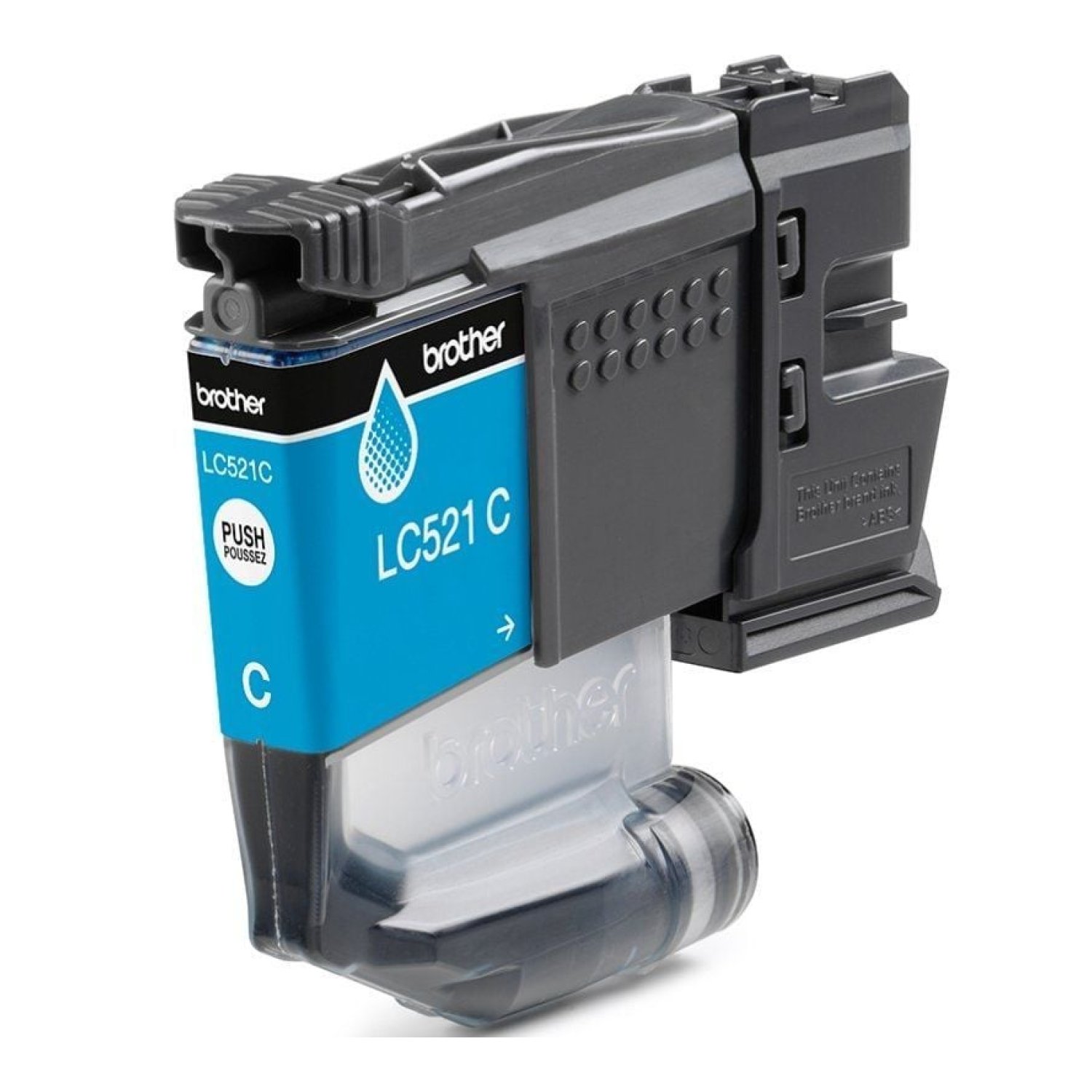 Brother LC521C · Cartucho de Tinta Original · Cian