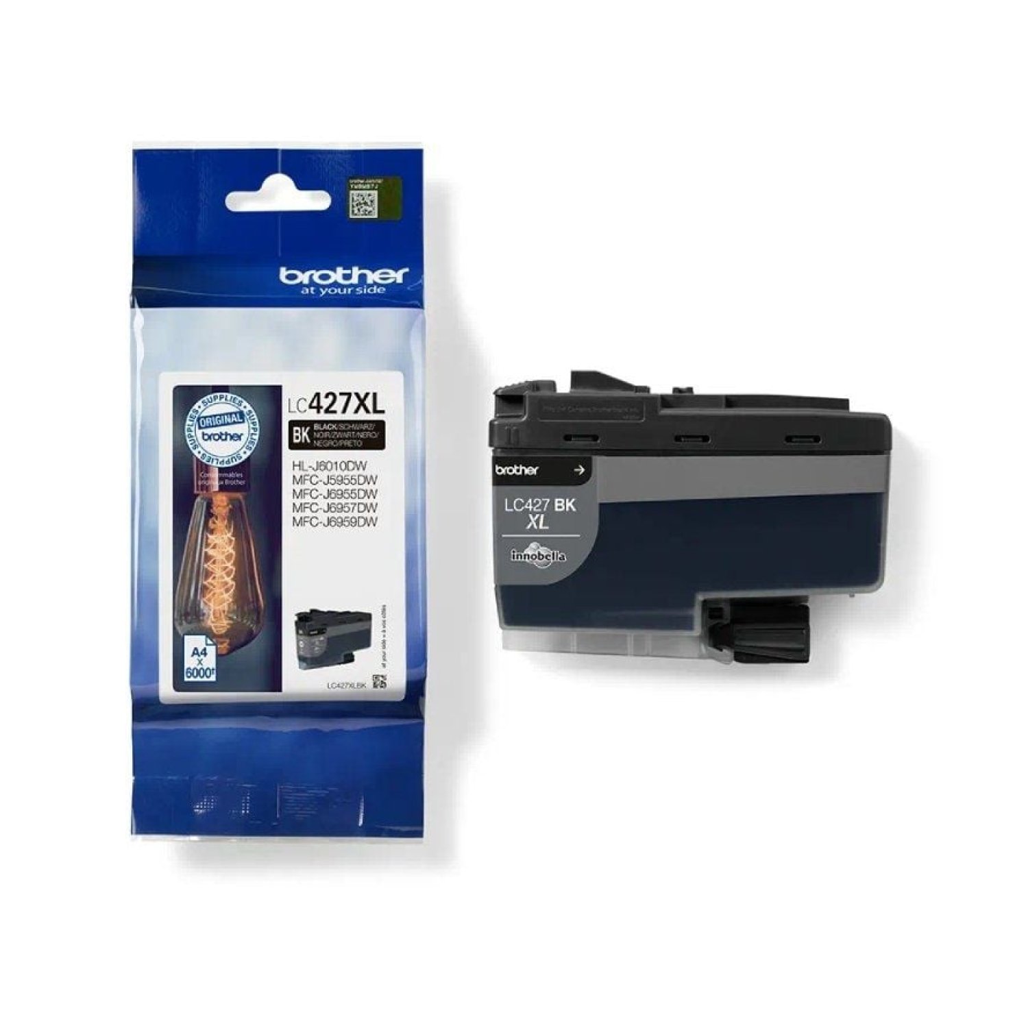 Brother LC-427 XL · Cartucho Tinta Original · Alta Capacidad · Negro