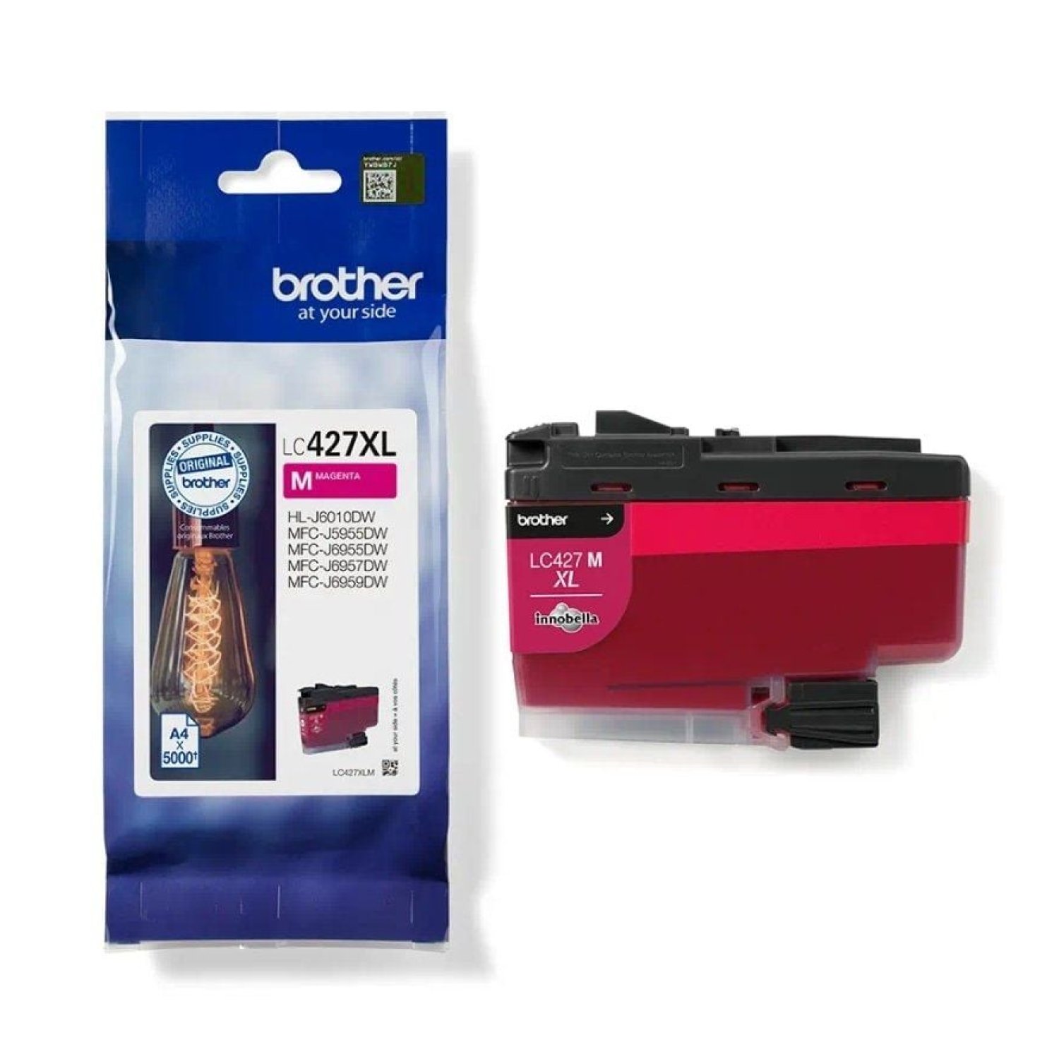 Brother LC-427 XL · Cartucho Tinta Original · Magenta Alta Capacidad