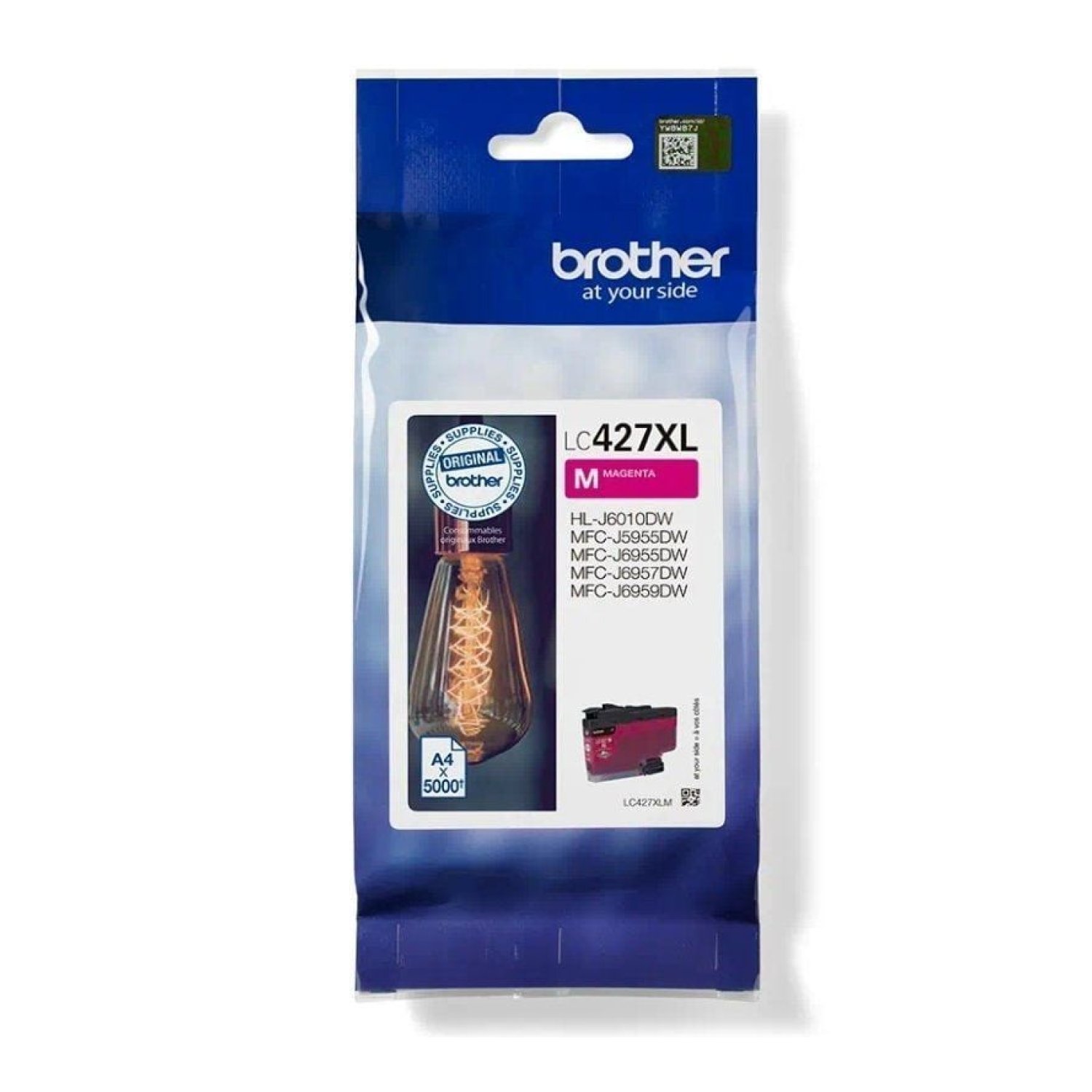 Brother LC-427 XL · Cartucho Tinta Original · Magenta Alta Capacidad