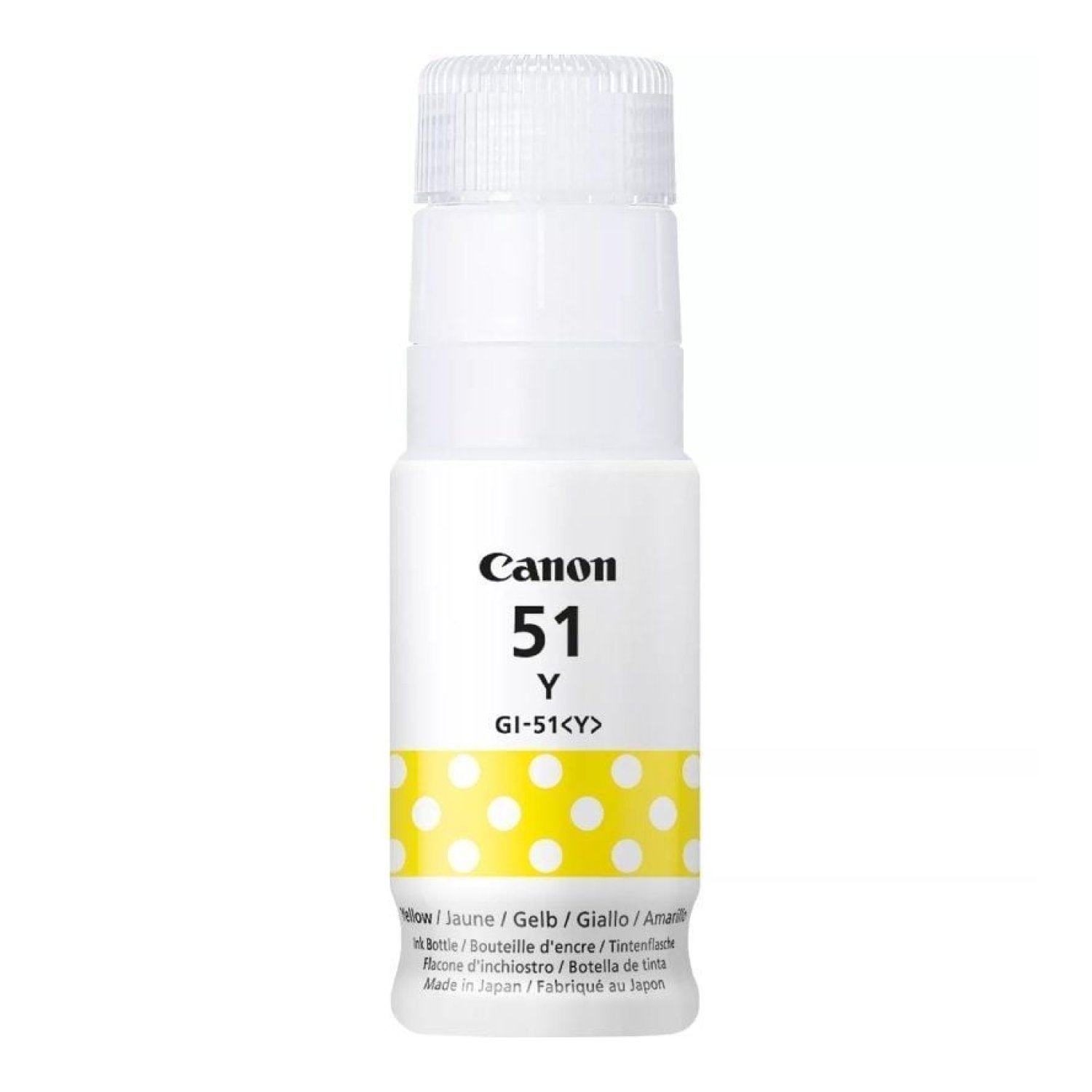 Canon GI-51 · Botella de Tinta Original · Amarilla