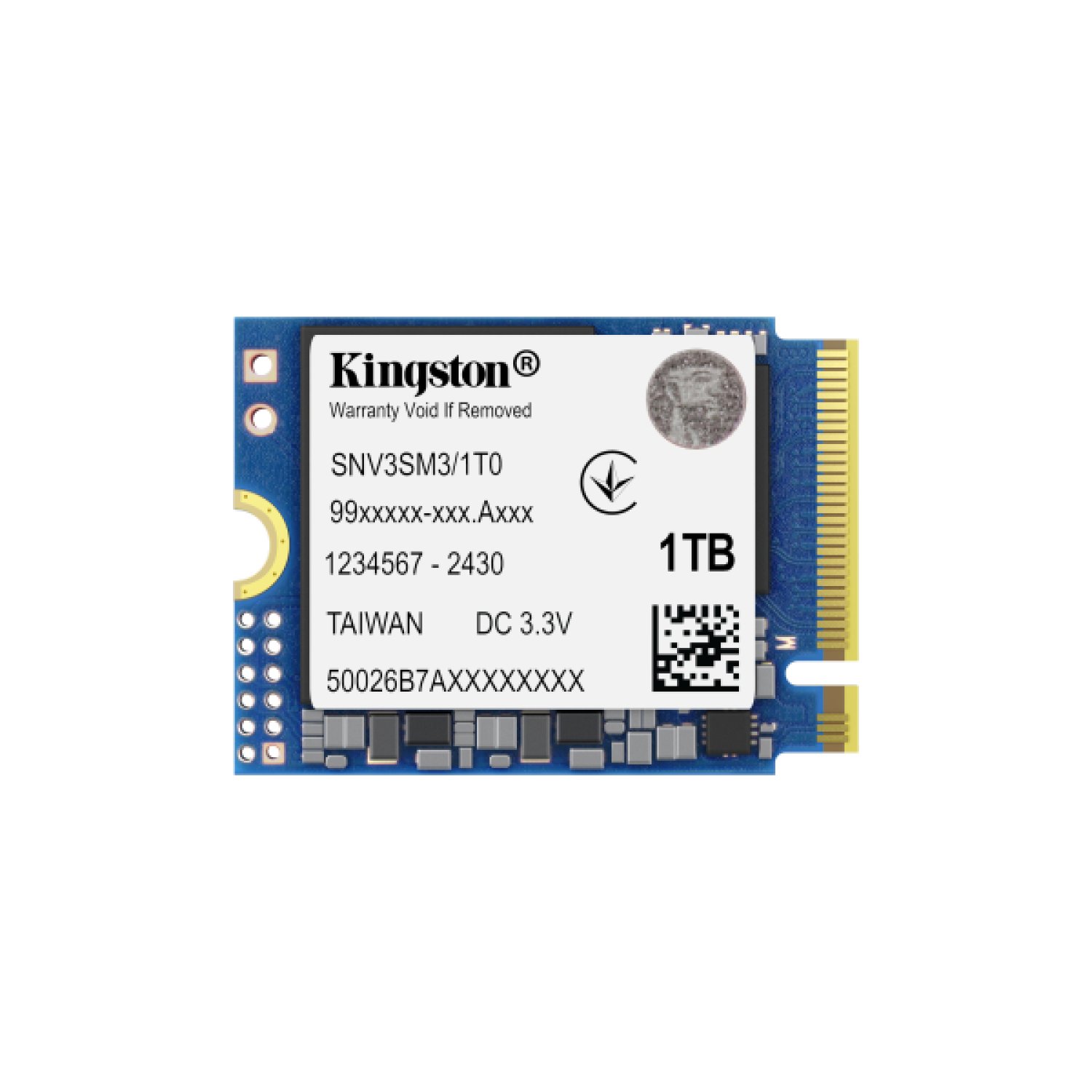 Kingston NV3 · 1TB SSD · M.2 2230 · PCIe Gen4