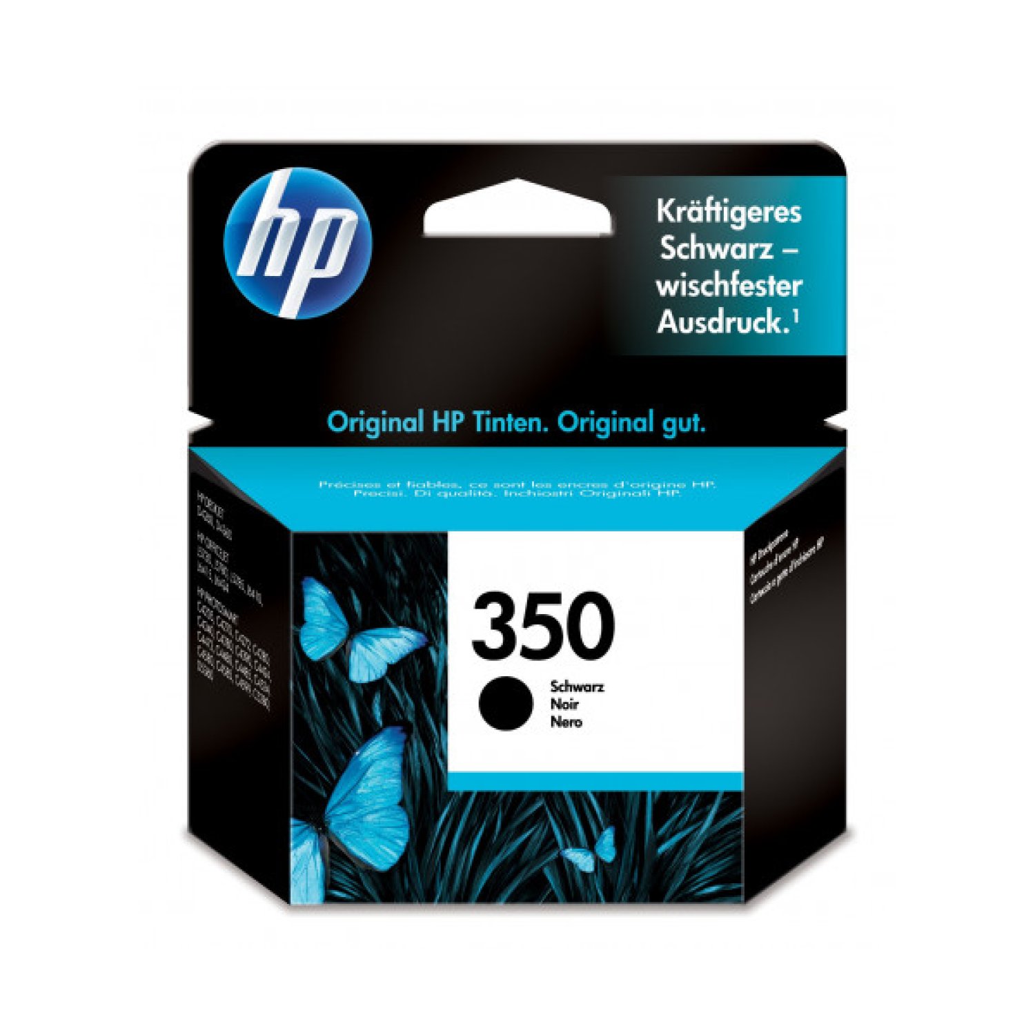 HP Cartucho Tinta Original nº350 · Negro