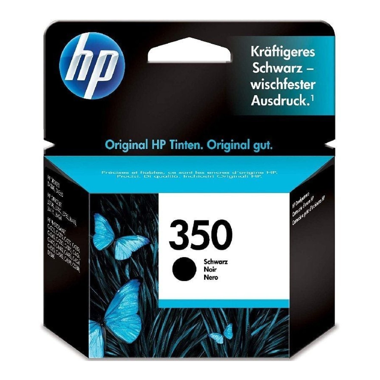 HP Cartucho Tinta Original nº350 · Negro