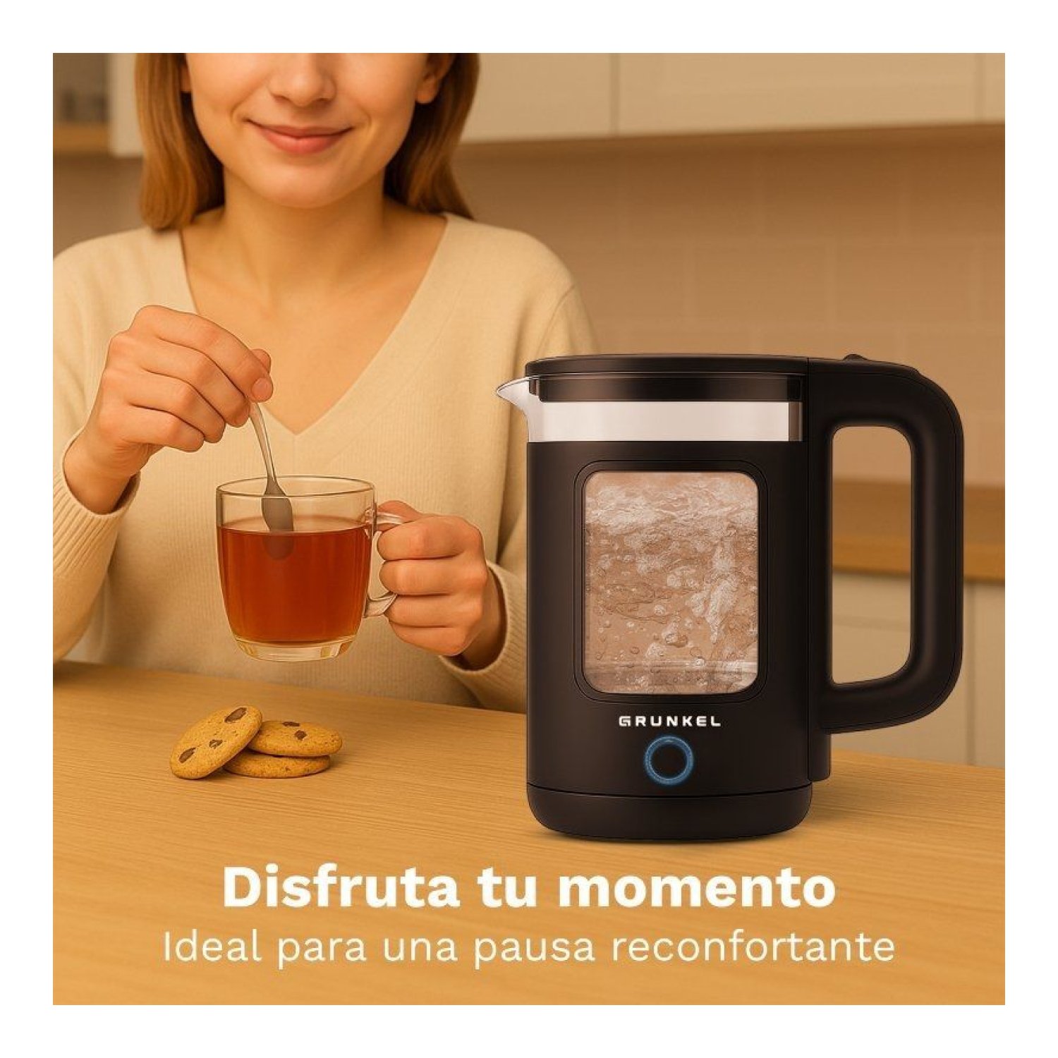Grunkel Hervidor de Agua · 1.8L · 1500W