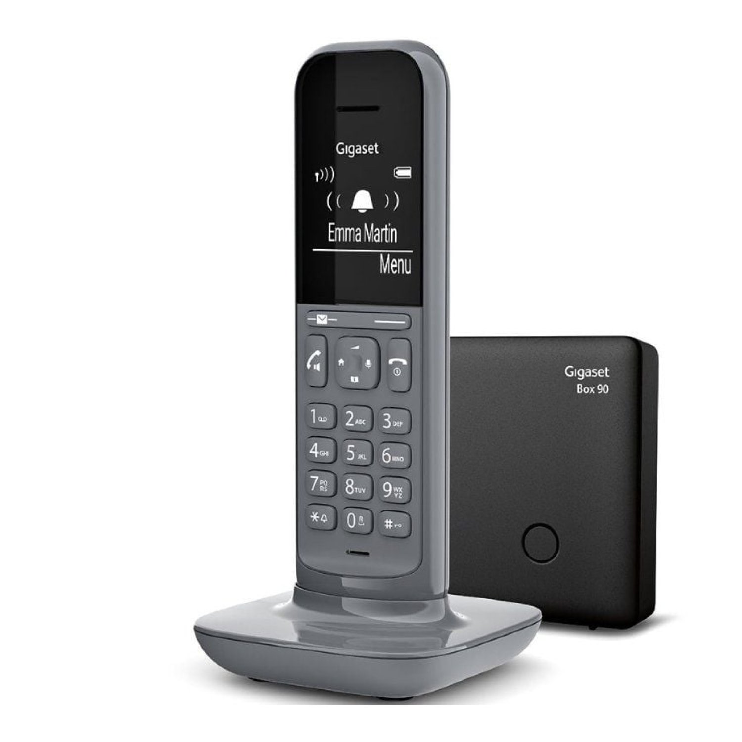 Gigaset CL390 · Teléfono Inalámbrico · Pack Dúo · Gris