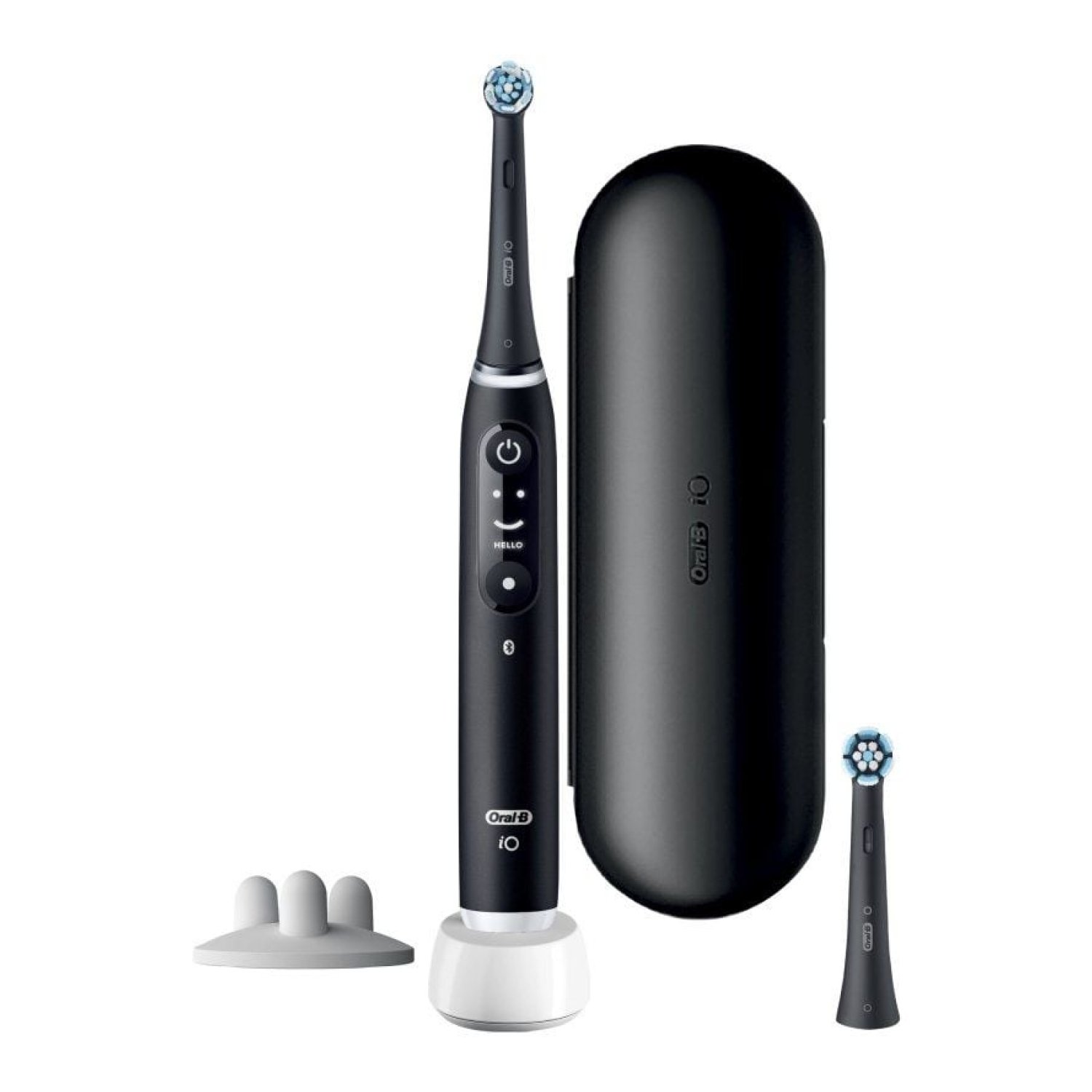 Braun Oral-B iO 6 · Cepillo Dental Eléctrico · Negro · Incluye 2 Recambios