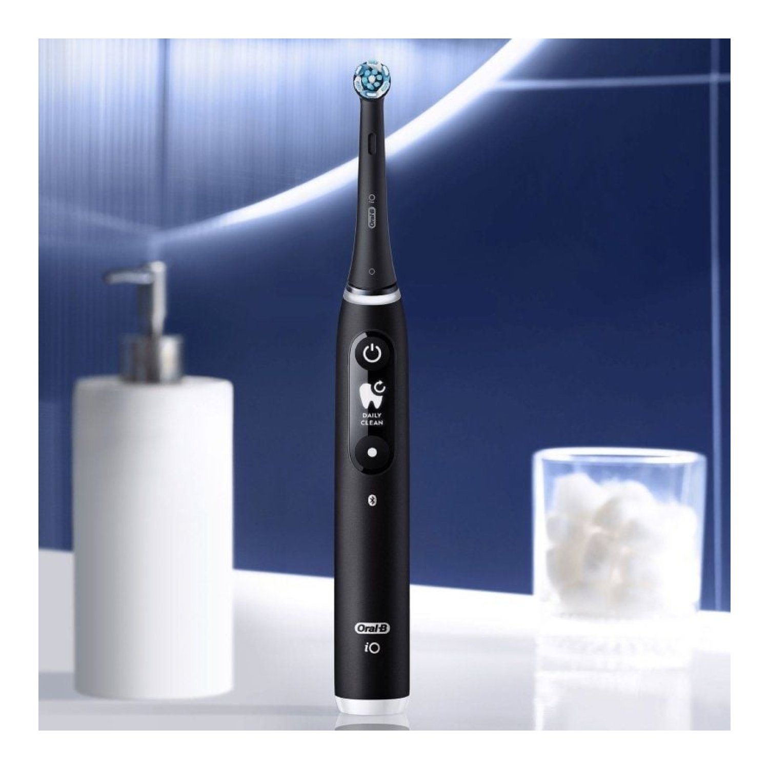 Braun Oral-B iO 6 · Cepillo Dental Eléctrico · Negro · Incluye 2 Recambios
