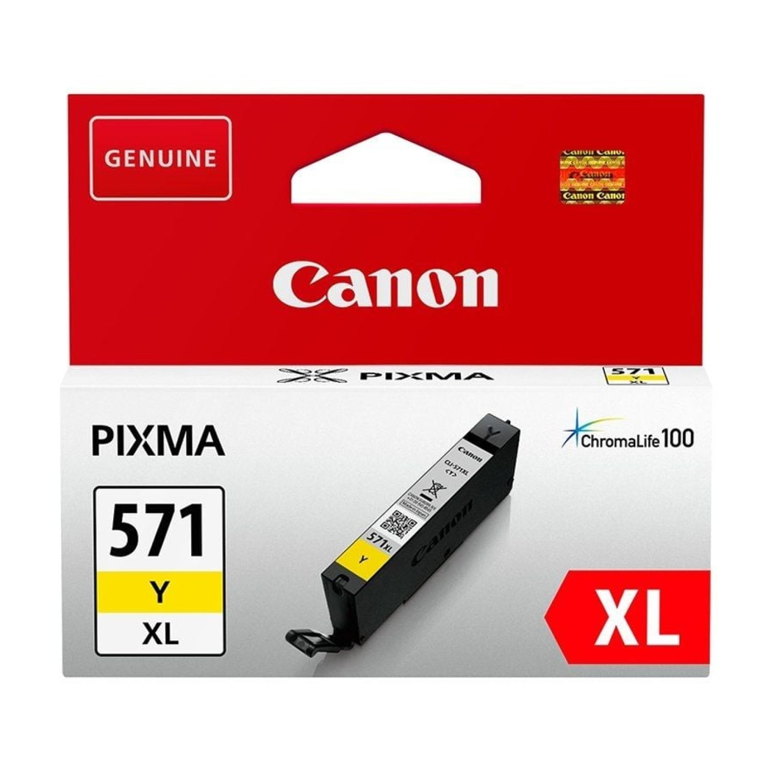 Canon CLI-571XL · Cartucho Tinta Original · Amarillo · Alta Capacidad