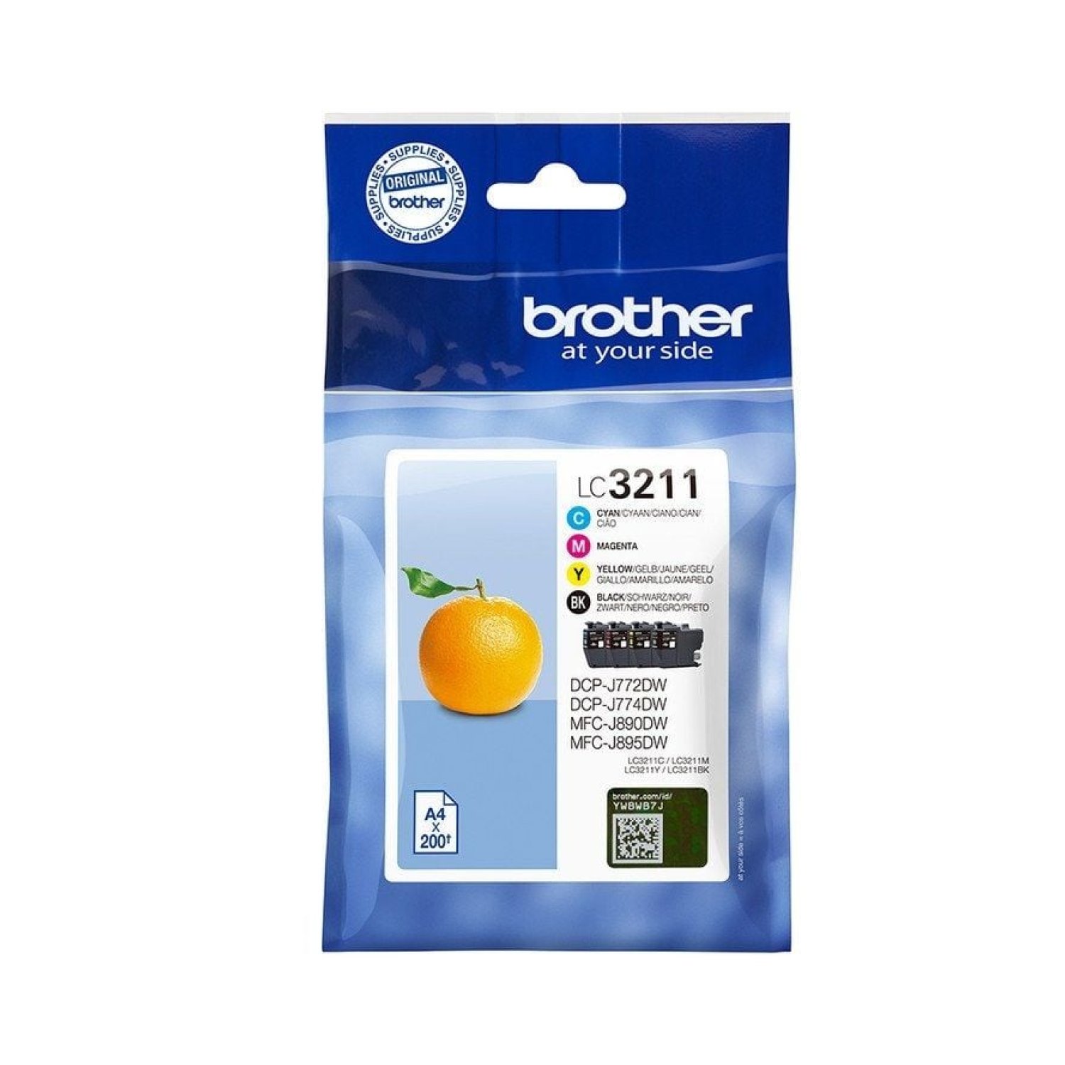 Brother LC-3211VAL · Cartucho Tinta Original · Multipack · CMYK